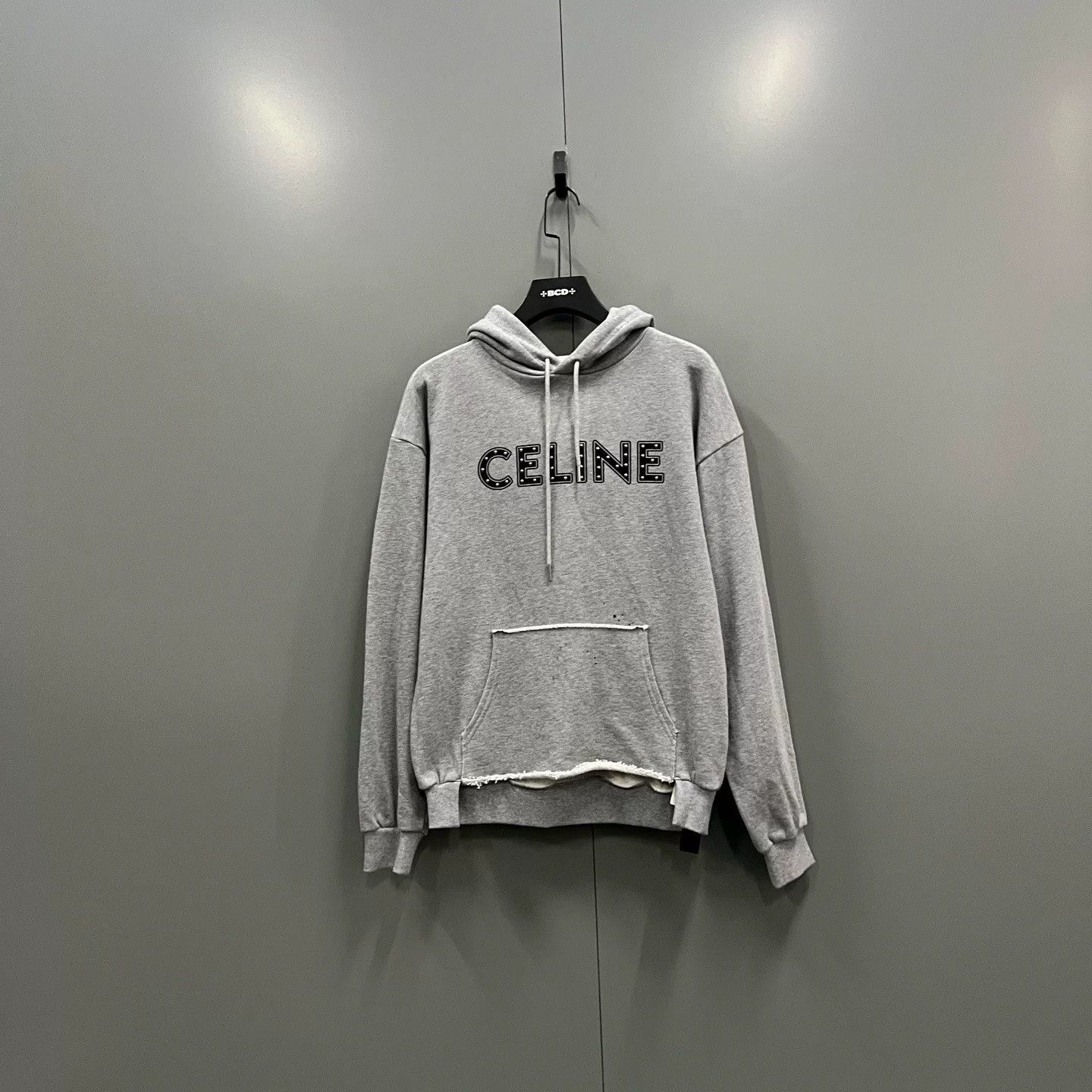 Celine Celine Rivet Logo Hoodie Size M Size US M / EU 48-50 / 2 - 2 Thumbnail