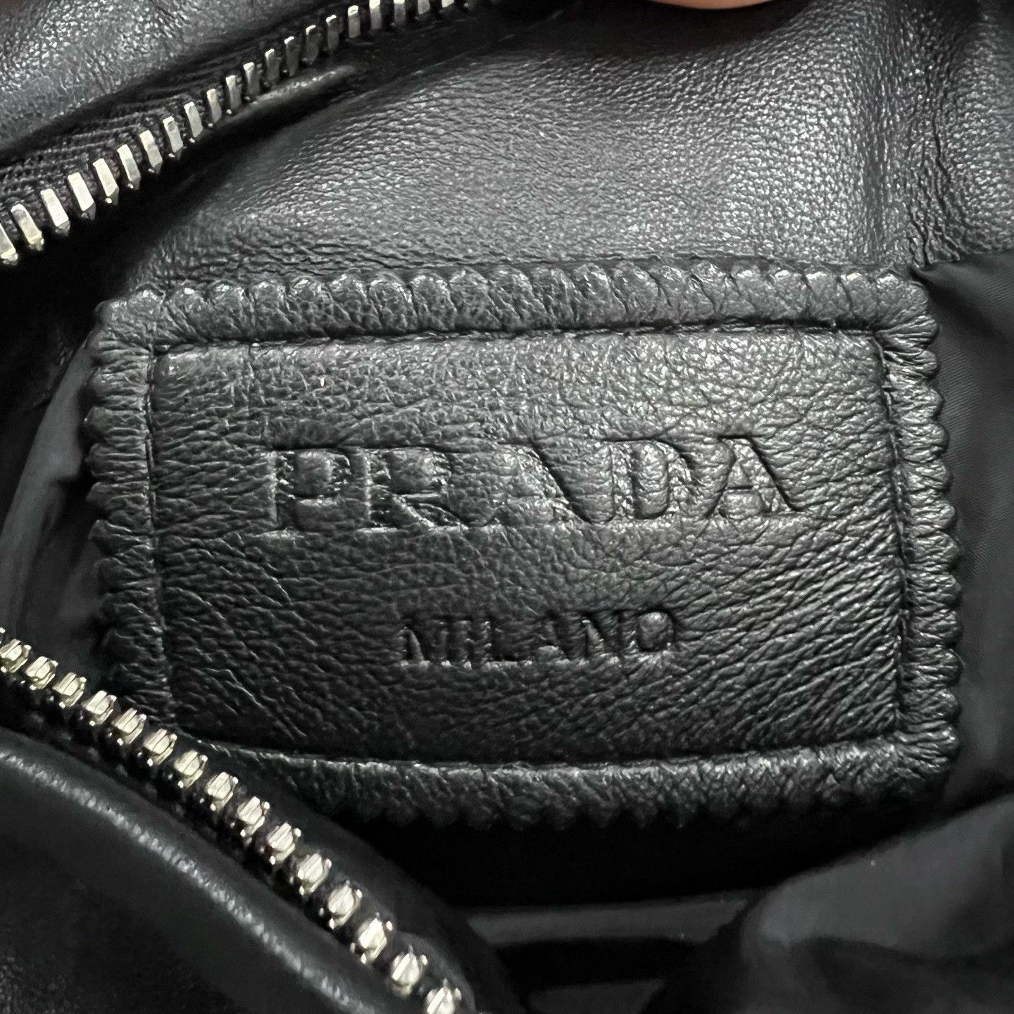 Prada Prada Reversible Leather Bomber Jacket Size 52 Size US L / EU 52-54 / 3 - 7 Thumbnail