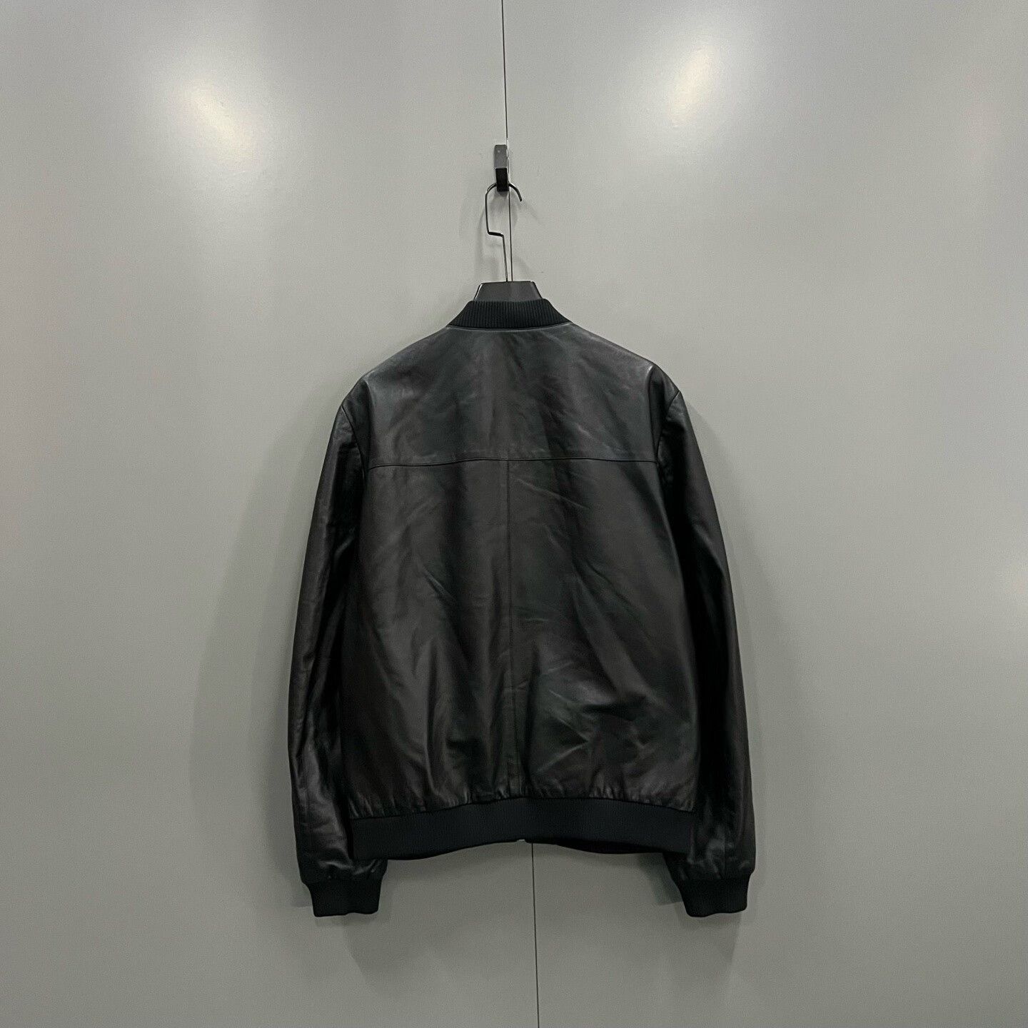 Prada Prada Reversible Leather Bomber Jacket Size 52 Size US L / EU 52-54 / 3 - 3 Thumbnail