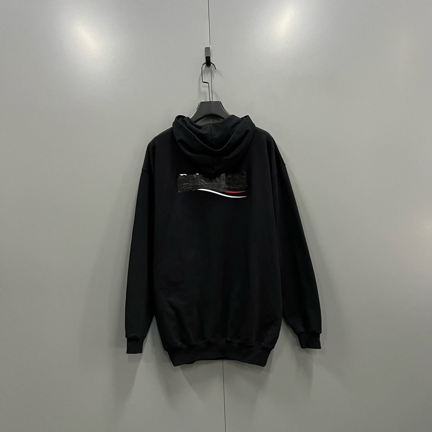 Balenciaga Balenciaga Gaffer Logo Hoodie Size XS Size US XS / EU 42 / 0 - 3 Thumbnail