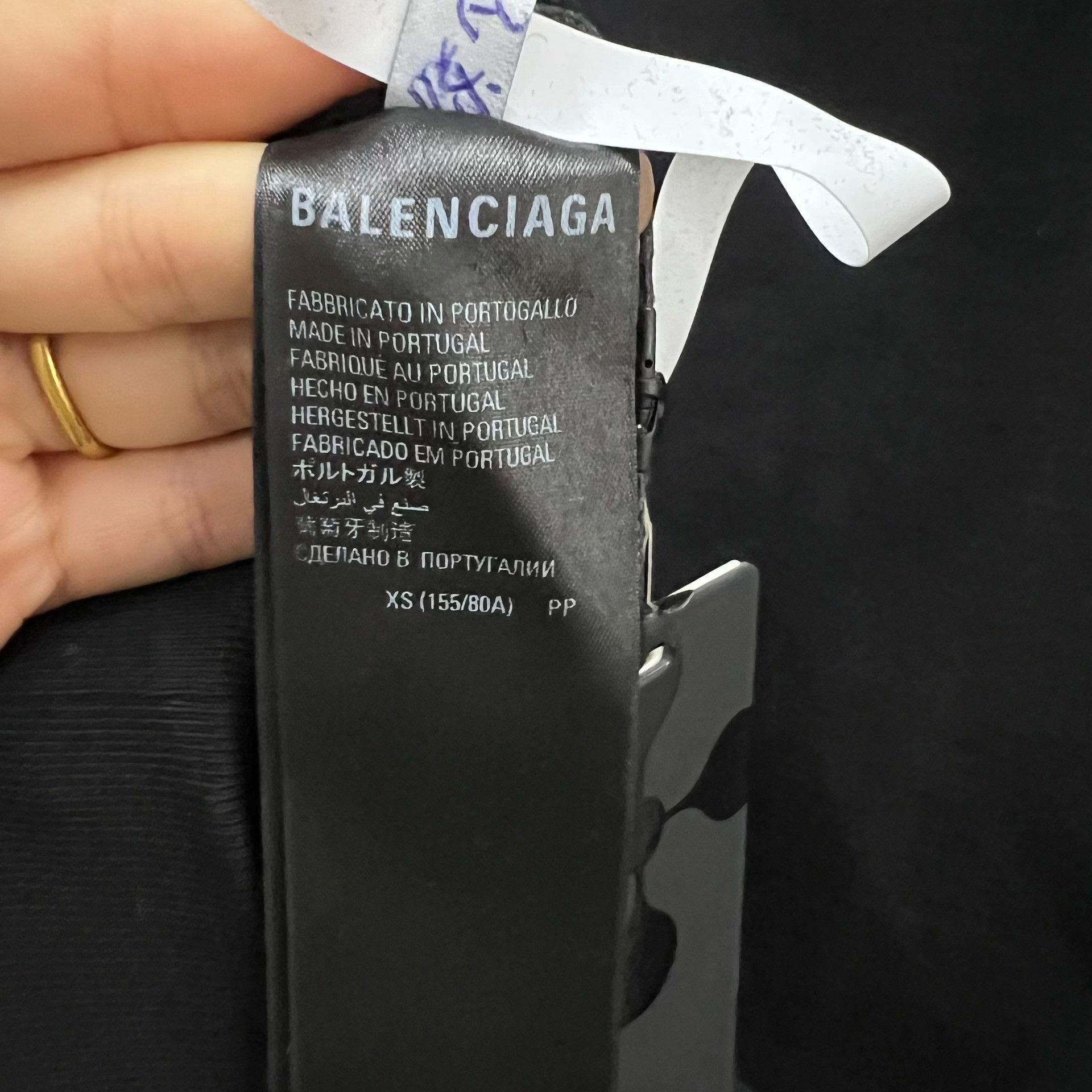 Balenciaga Balenciaga Gaffer Logo Hoodie Size XS Size US XS / EU 42 / 0 - 5 Thumbnail