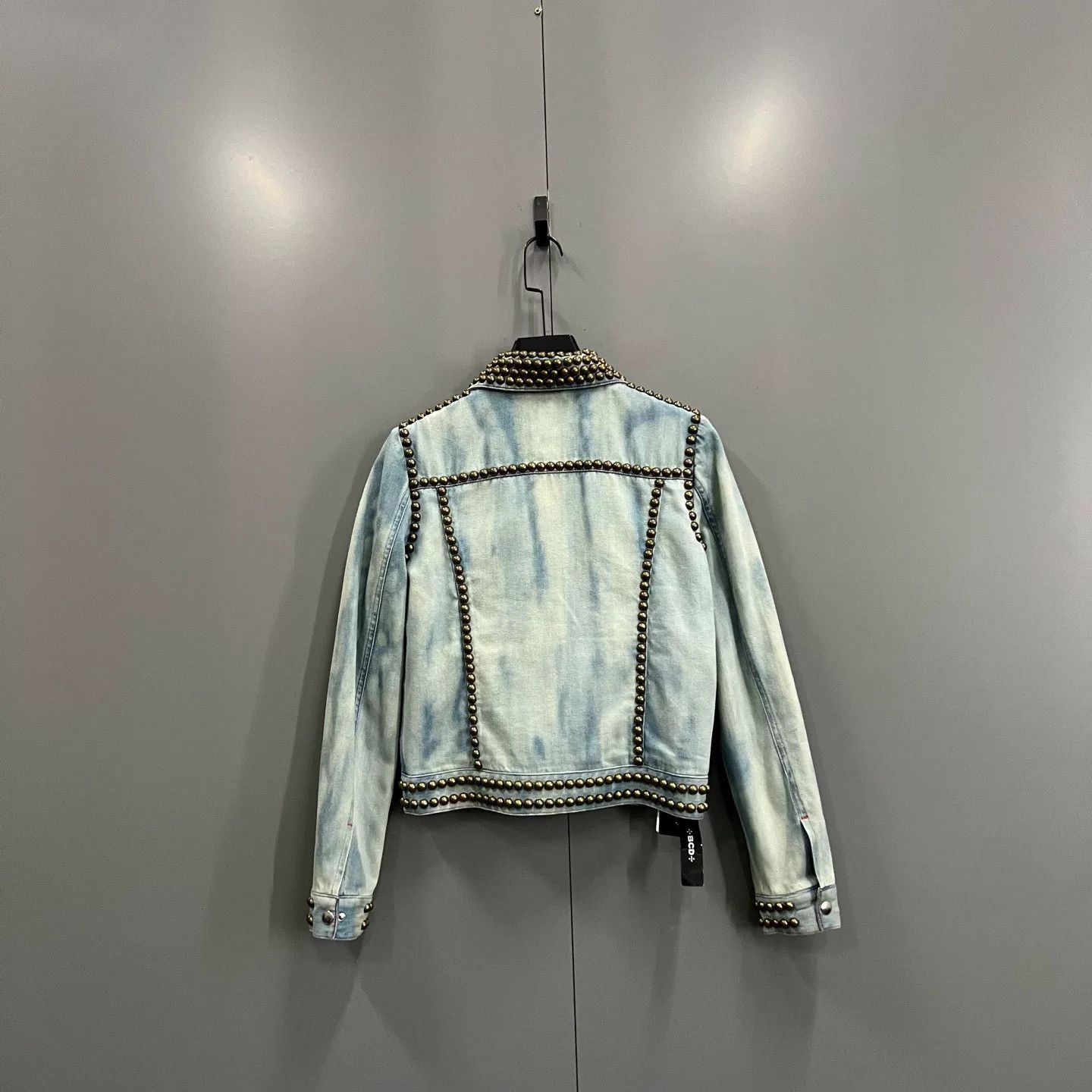Gucci Gucci Studded Bird Embroidery Denim Jacket IT 40 Size S / US 4 / IT 40 - 3 Thumbnail
