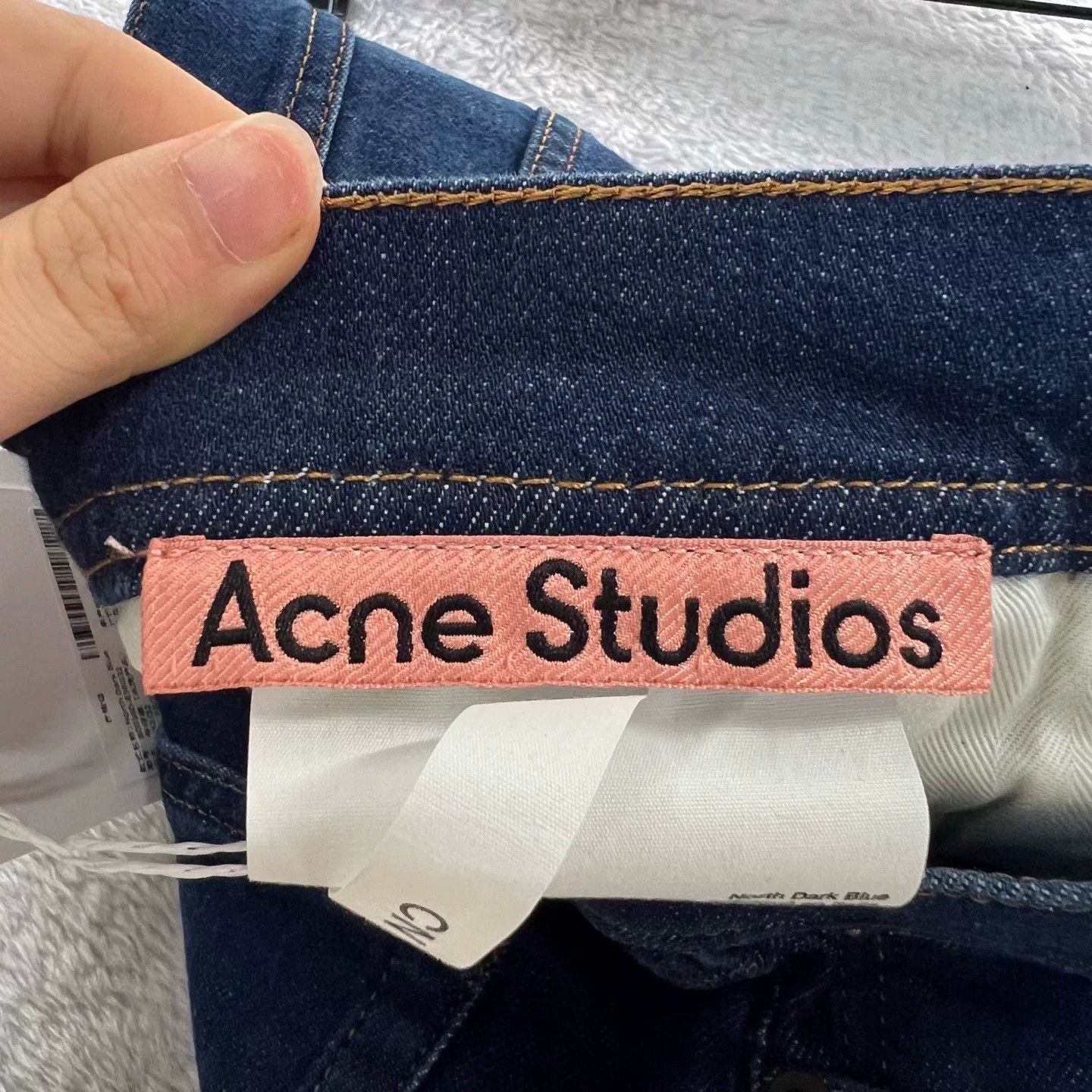 Acne Studios Acne Studios North Dark Blue Denim Jeans Size 31 Size US 31 - 5 Thumbnail
