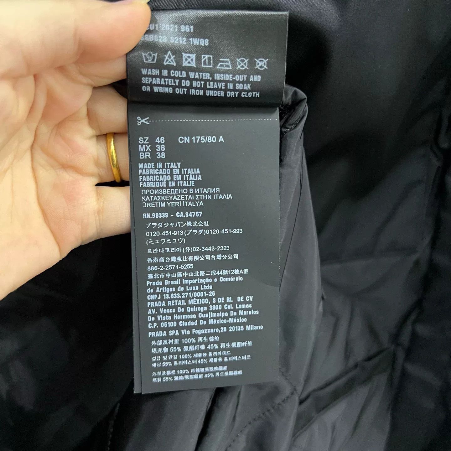 Prada Prada Nylon Pocket Coat Size 46 Size US S / EU 44-46 / 1 - 5 Thumbnail