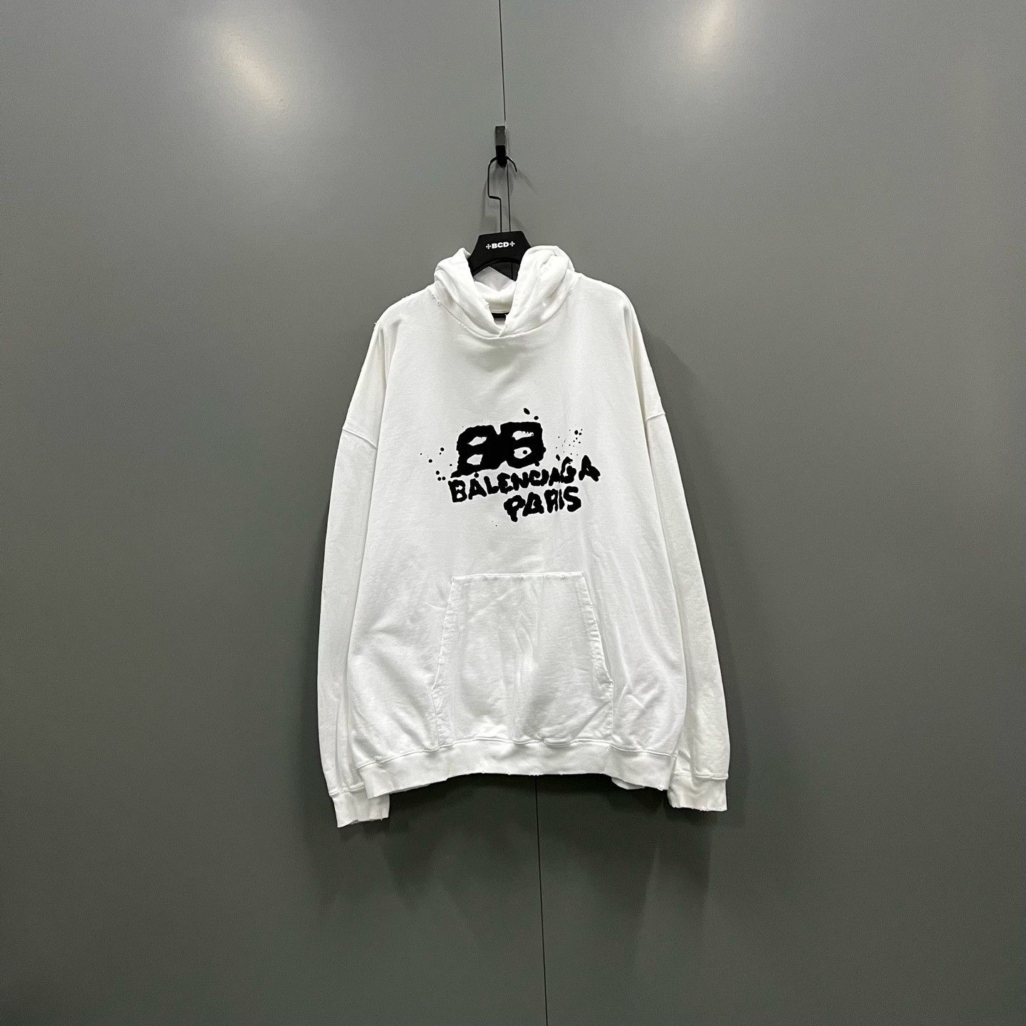 Balenciaga Balenciaga BB Logo Print Hoodie Size S Size US S / EU 44-46 / 1 - 2 Thumbnail