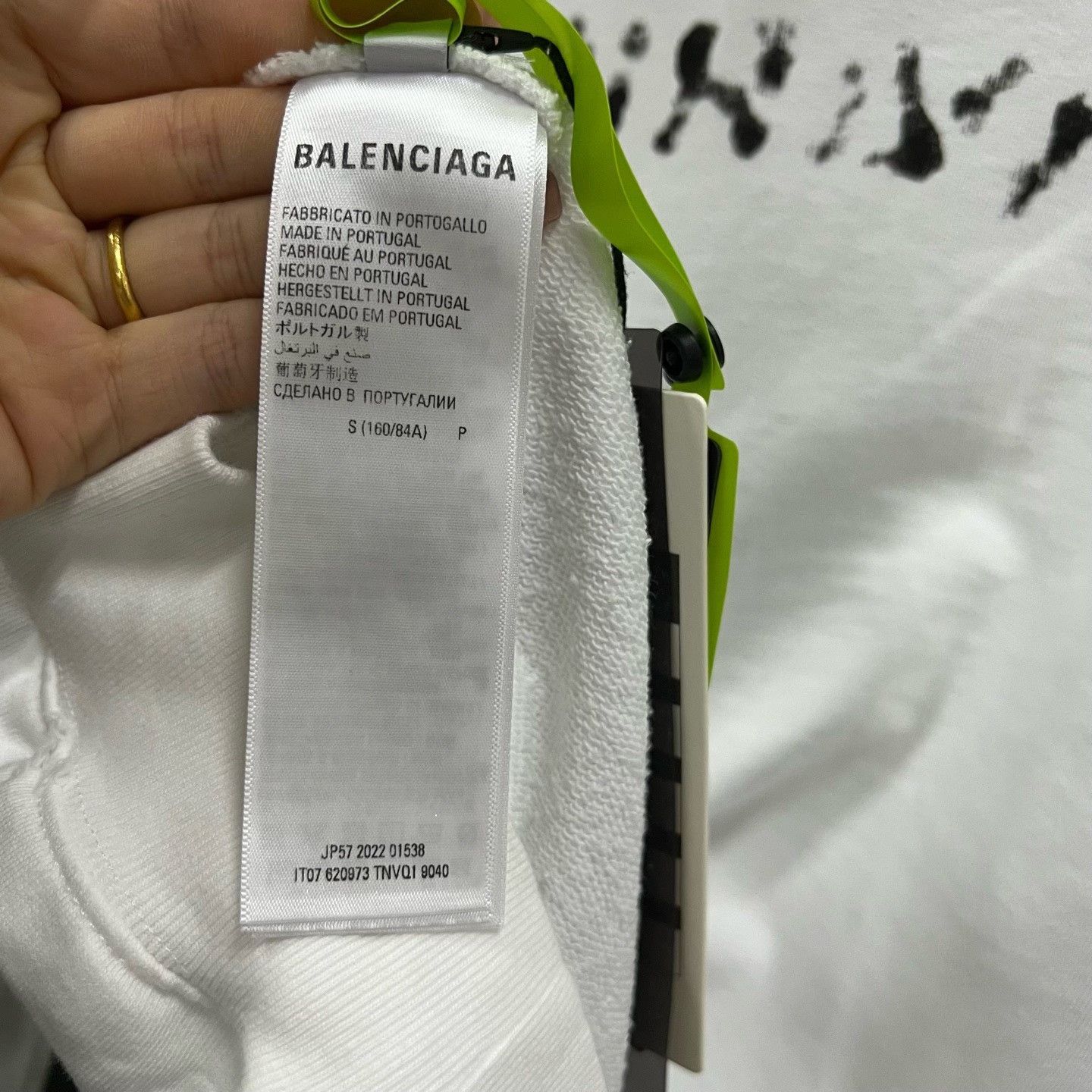 Balenciaga Balenciaga BB Logo Print Hoodie Size S Size US S / EU 44-46 / 1 - 5 Thumbnail