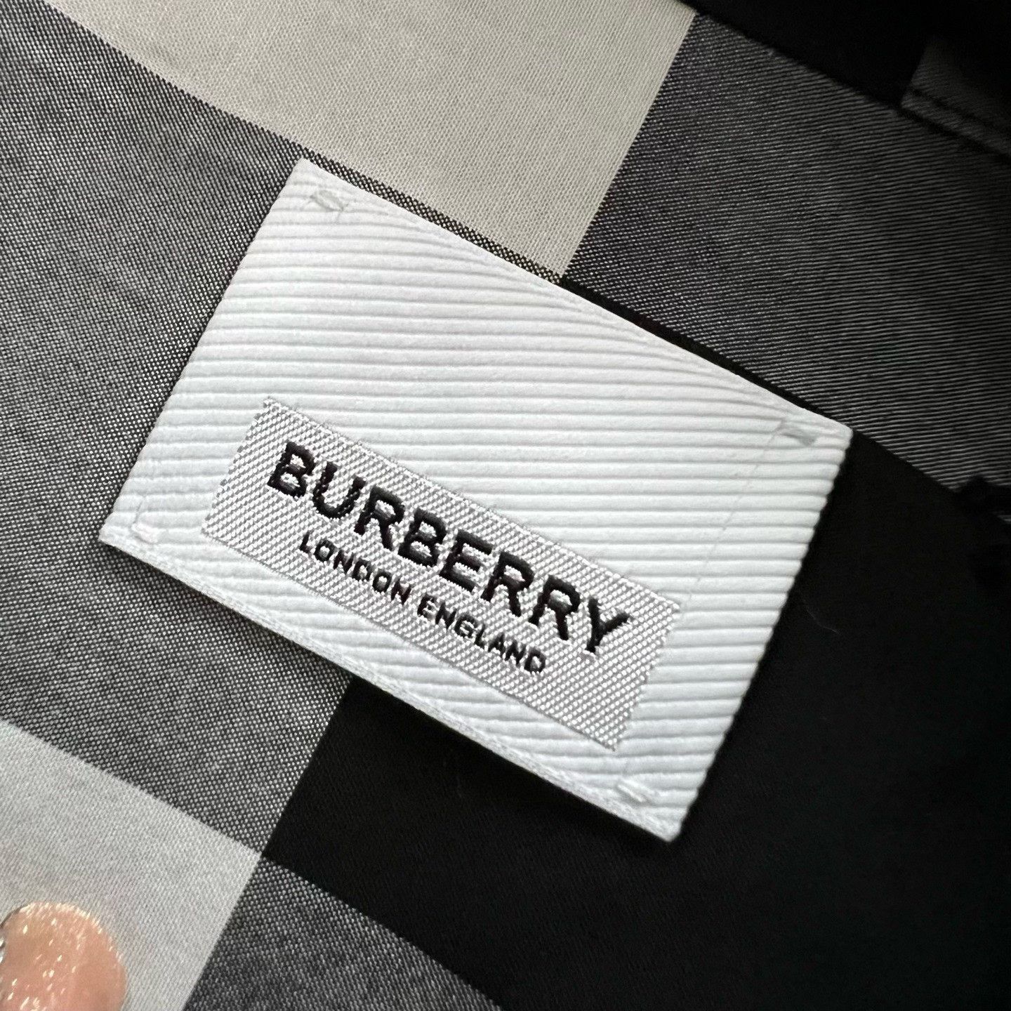 Burberry Burberry Navy Check Shirt Size XS Size US XS / EU 42 / 0 - 5 Thumbnail