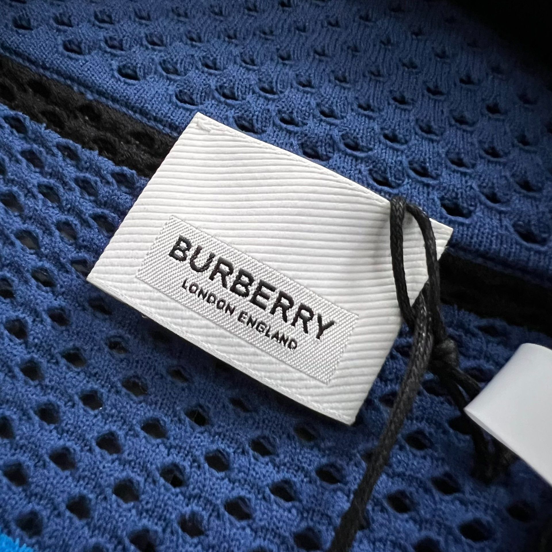 Burberry Burberry Striped Mesh Shirt Size L Size US L / EU 52-54 / 3 - 5 Thumbnail