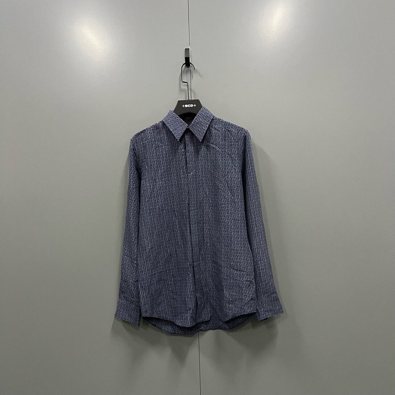Fendi Fendi FF Monogram Silk Shirt Size M Size US M / EU 48-50 / 2 - 2 Thumbnail