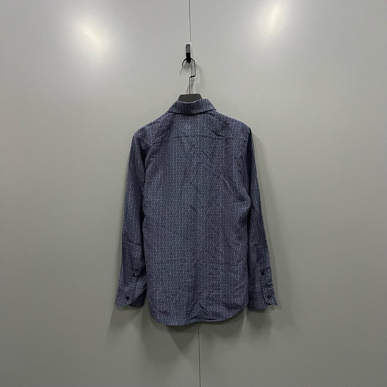 Fendi Fendi FF Monogram Silk Shirt Size M Size US M / EU 48-50 / 2 - 3 Thumbnail