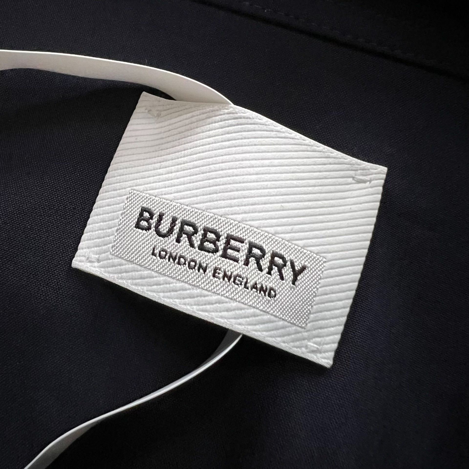 Burberry Burberry TB Logo Embroidered Long Sleeve Shirt XL Size US XL / EU 56 / 4 - 5 Thumbnail