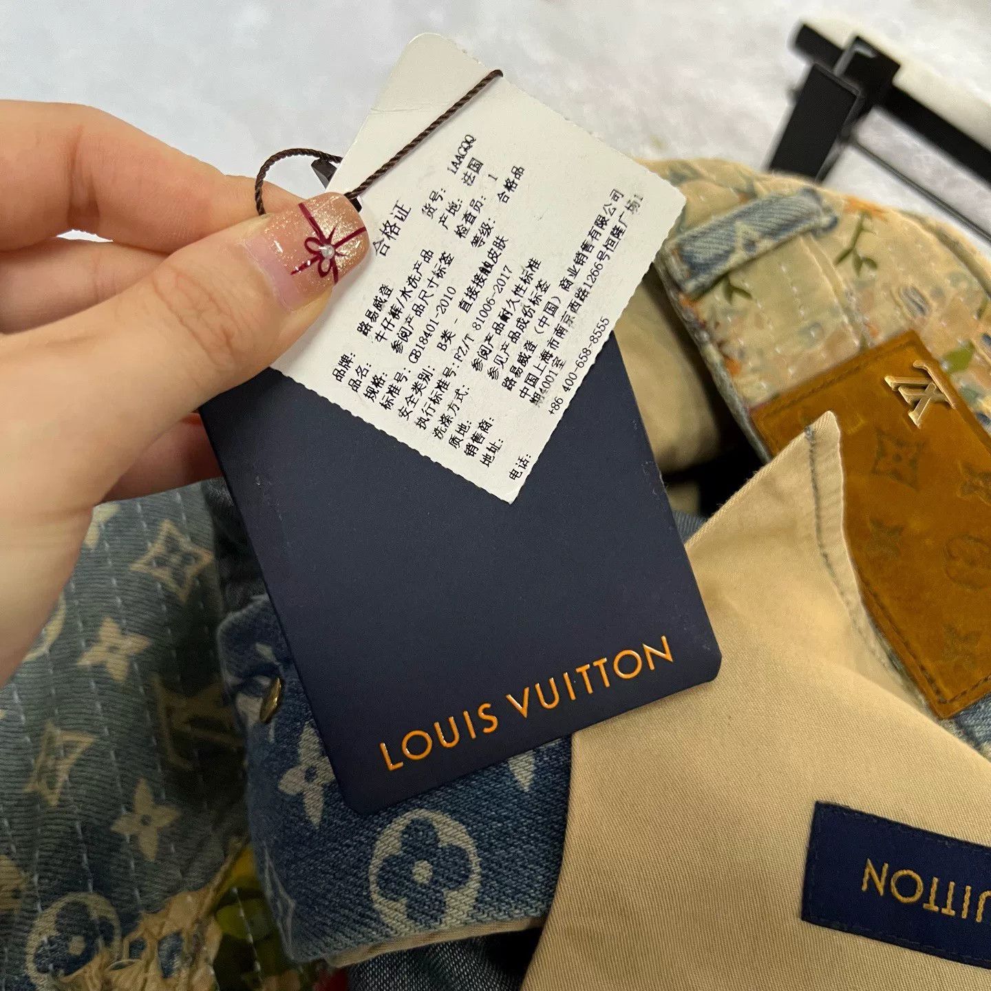Louis Vuitton Louis Vuitton Monogram Floral Denim Pants Size 30 Size US 30 / EU 46 - 5 Thumbnail