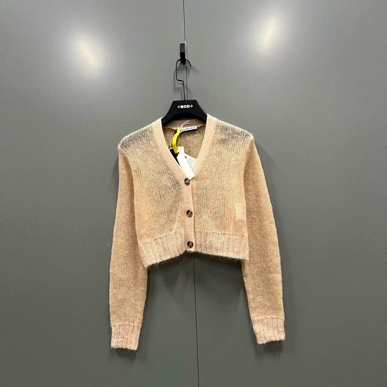 Acne Studios Acne Studios Mohair Knit Cardigan Size S Size S / US 4 / IT 40 - 2 Thumbnail