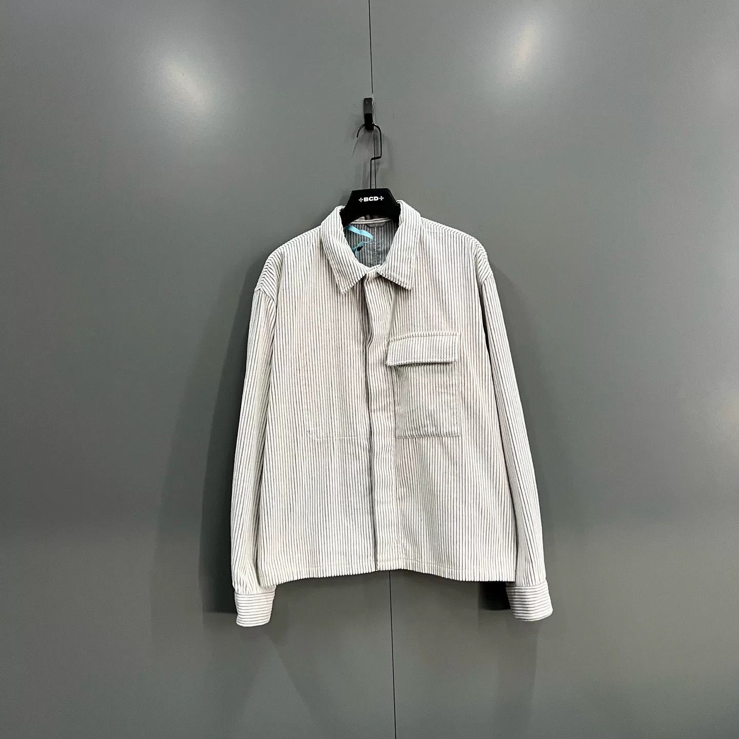 Dior Dior Striped Textured Shirt Size L Size US L / EU 52-54 / 3 - 2 Thumbnail
