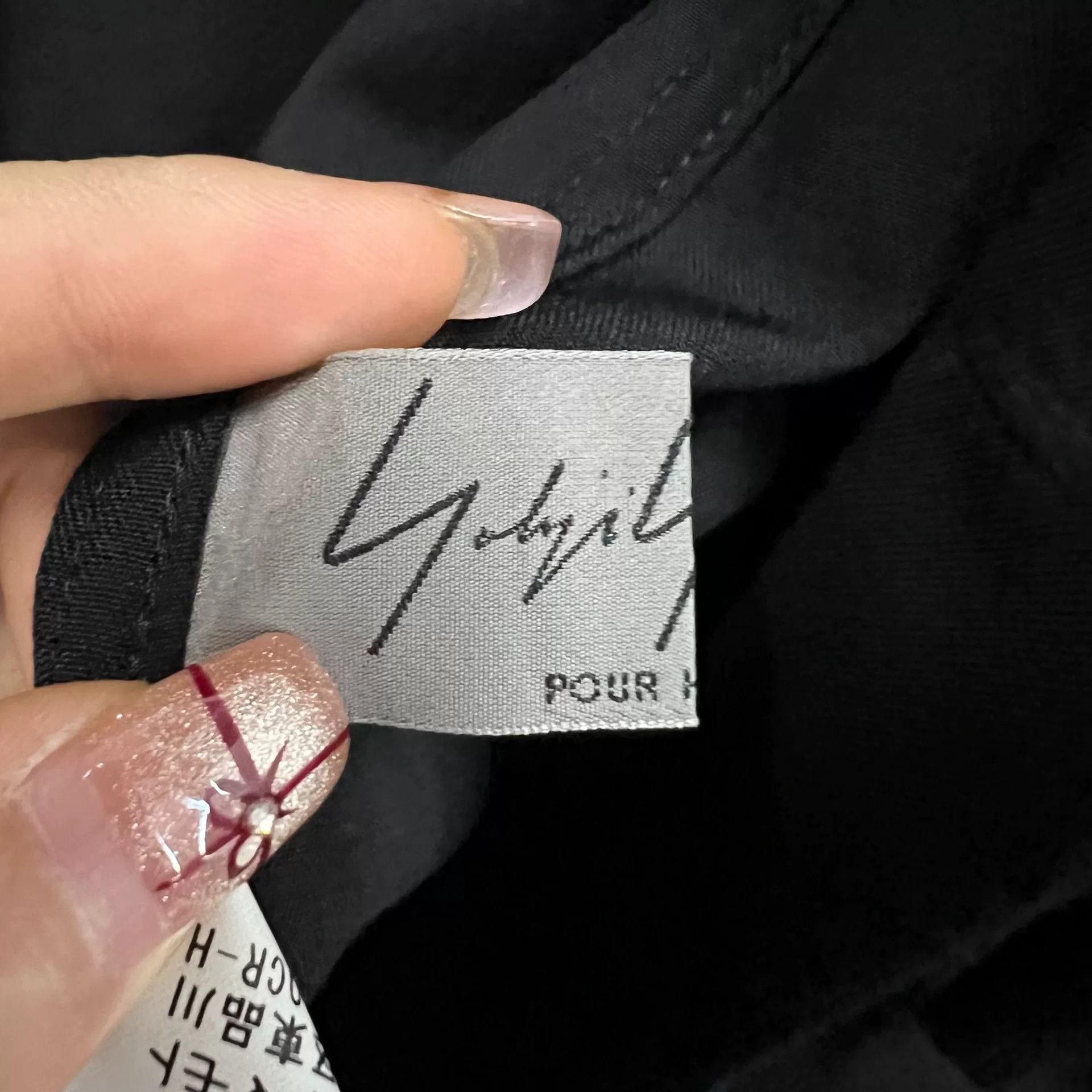 Yohji Yamamoto Yohji Yamamoto Chain Detail Wool Shirt Size L Size US L / EU 52-54 / 3 - 5 Thumbnail