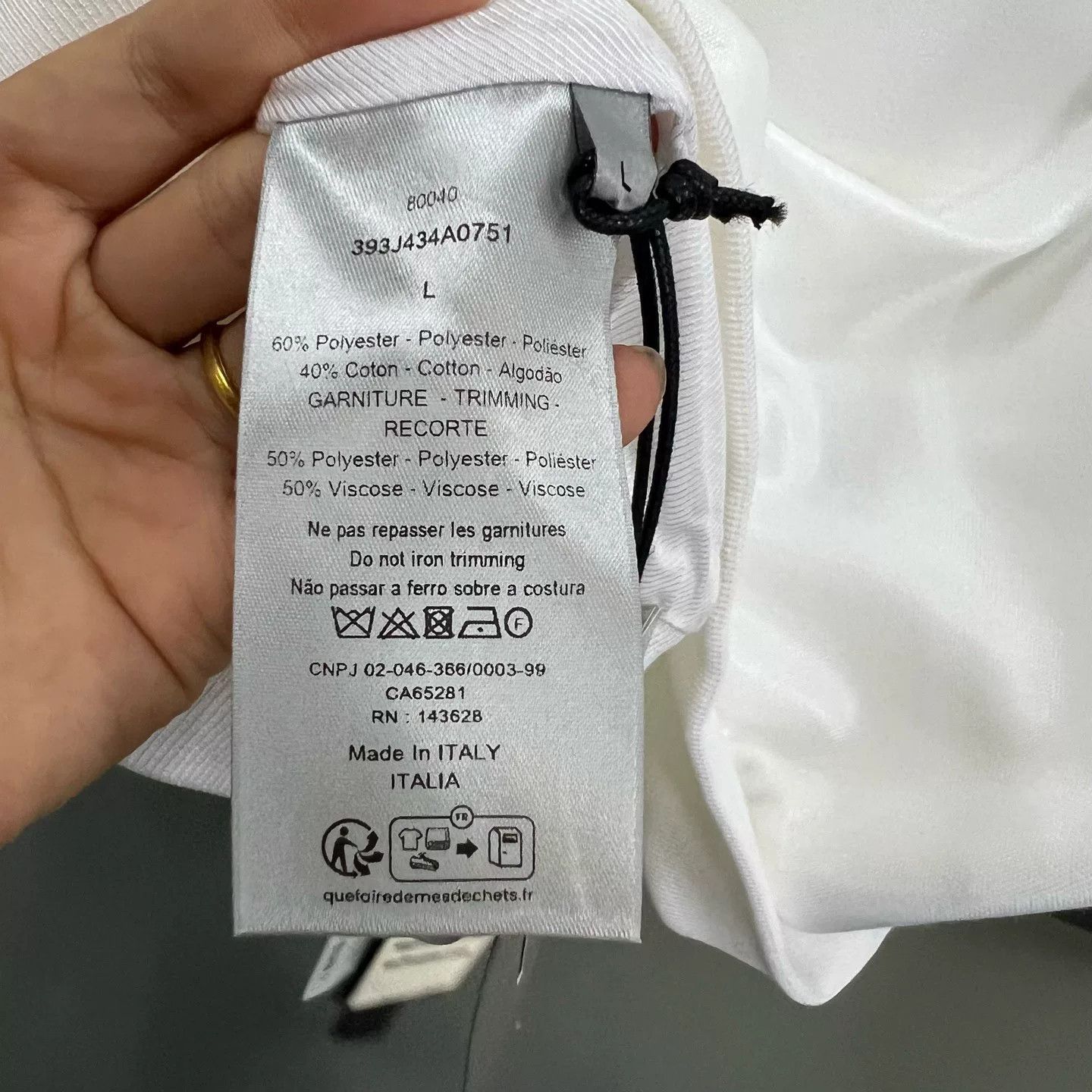 Dior Dior Logo Zip-Up Light Jacket Size L Size US L / EU 52-54 / 3 - 5 Thumbnail