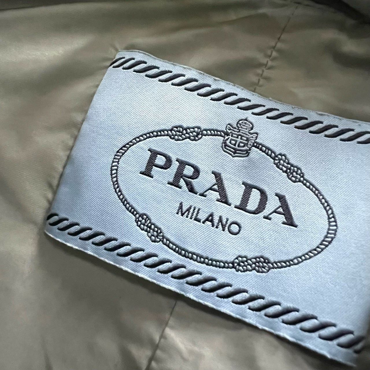 Prada Prada Gray Nylon Zip Jacket Size 38 Size XS / US 0-2 / IT 36-38 - 5 Thumbnail