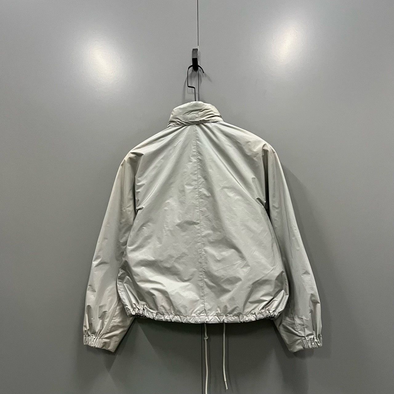 Prada Prada Gray Nylon Zip Jacket Size 38 Size XS / US 0-2 / IT 36-38 - 3 Thumbnail