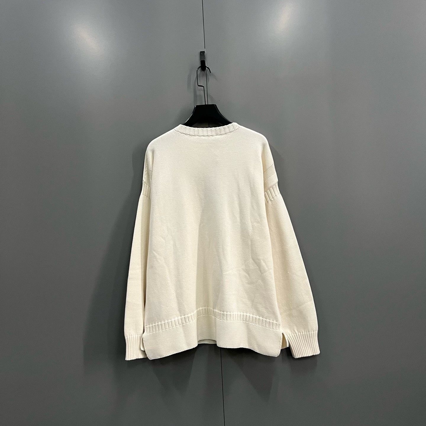 Dior Dior Embroidered Logo Sweater Beige Size XXL Size US XXL / EU 58 / 5 - 3 Thumbnail