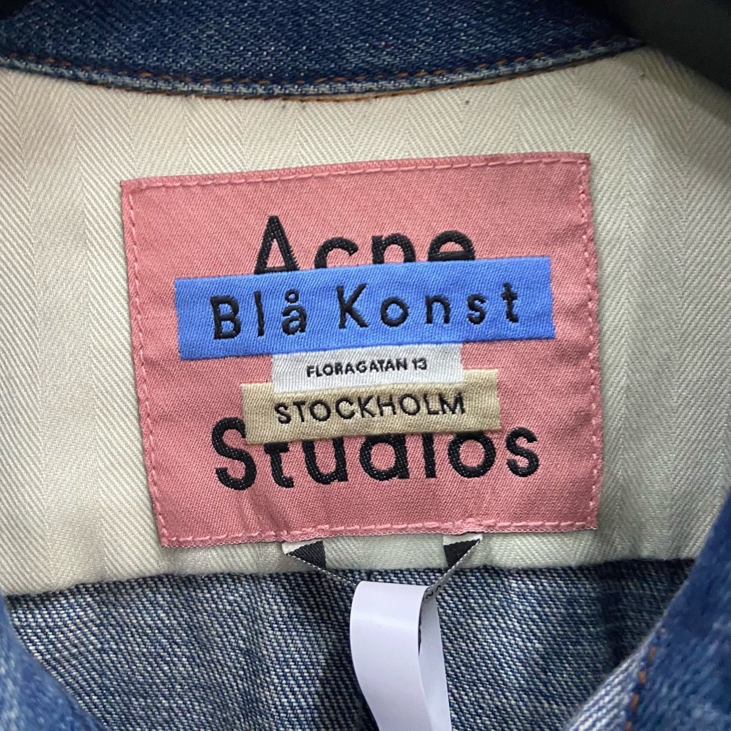 Acne Studios Acne Studios Blå Konst Denim Shirt Size S Size US S / EU 44-46 / 1 - 3 Thumbnail