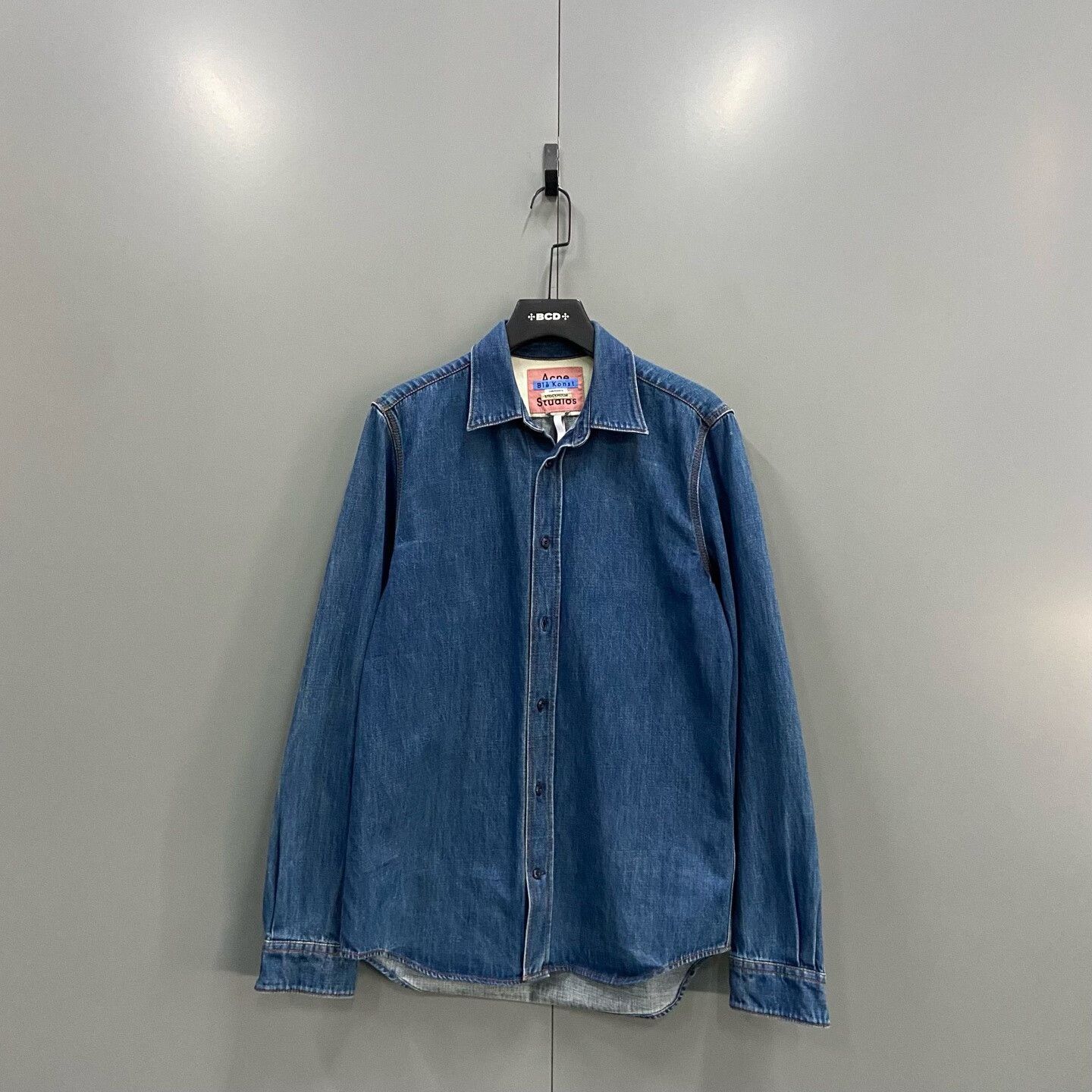 Acne Studios Acne Studios Blå Konst Denim Shirt Size S Size US S / EU 44-46 / 1 - 2 Thumbnail