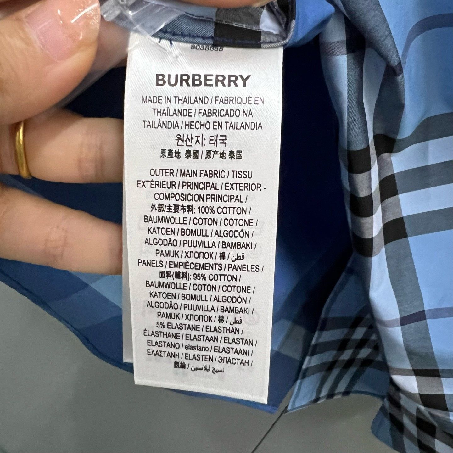 Burberry Burberry Patchwork Plaid Shirt Size XS Size US XS / EU 42 / 0 - 4 Thumbnail