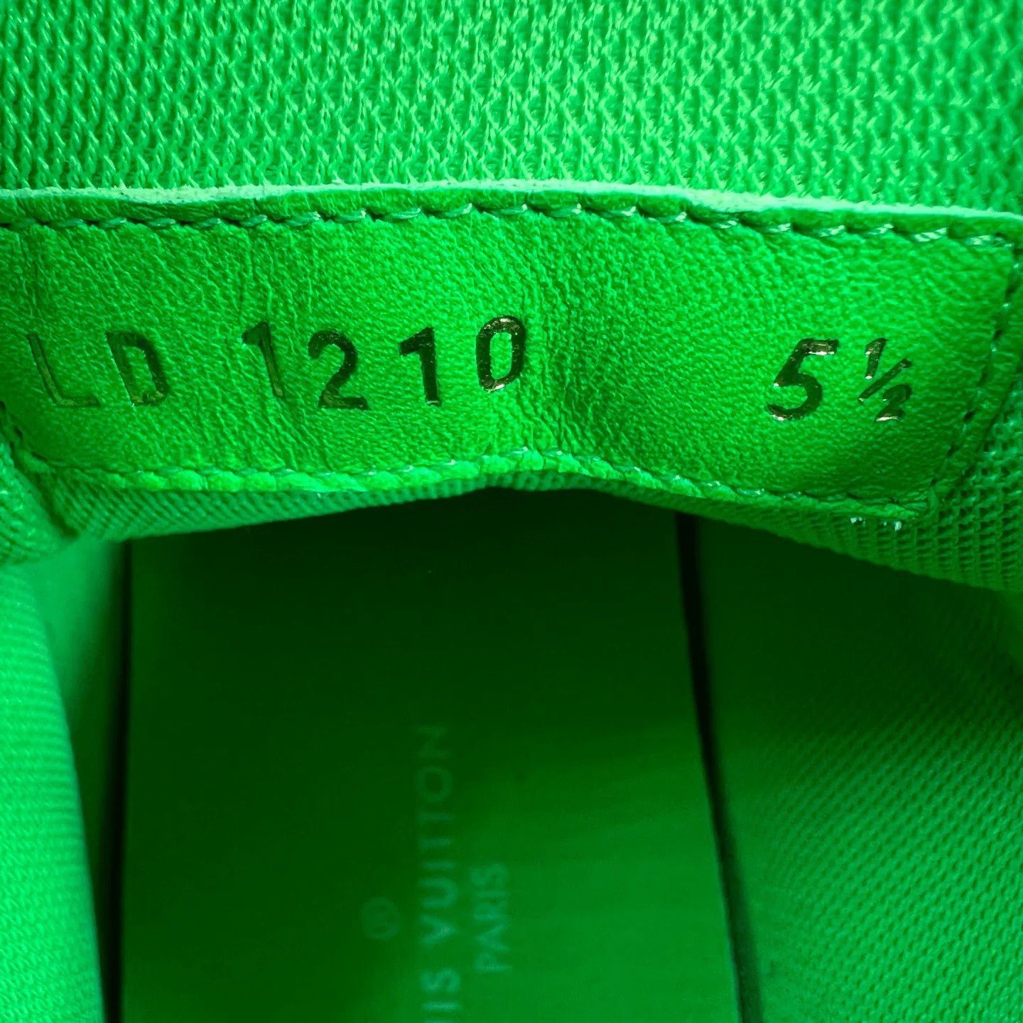 Louis Vuitton Louis Vuitton Tattoo High-Top Sneakers Green US 6.5 Size US 6.5 / EU 39-40 - 6 Thumbnail