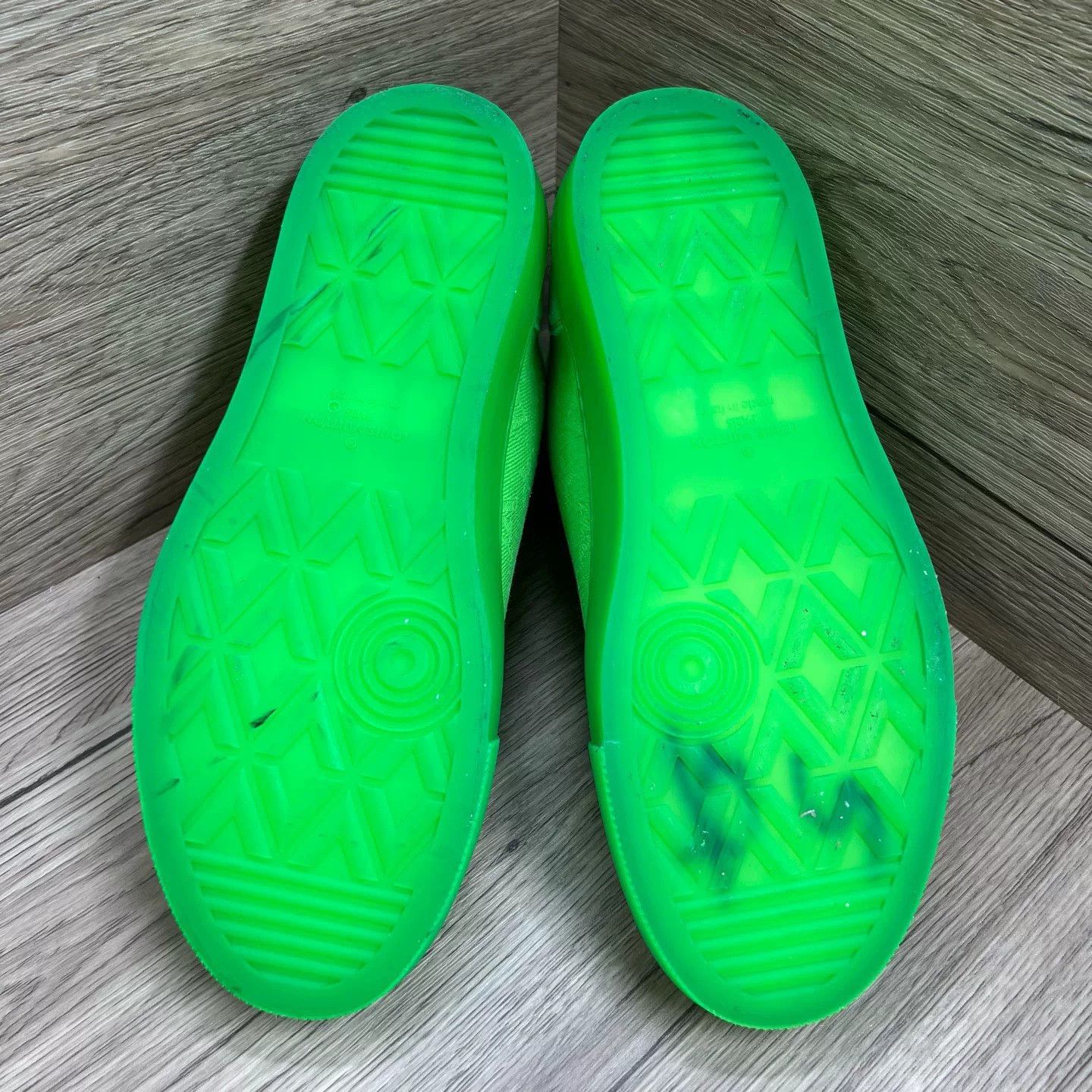 Louis Vuitton Louis Vuitton Tattoo High-Top Sneakers Green US 6.5 Size US 6.5 / EU 39-40 - 8 Thumbnail