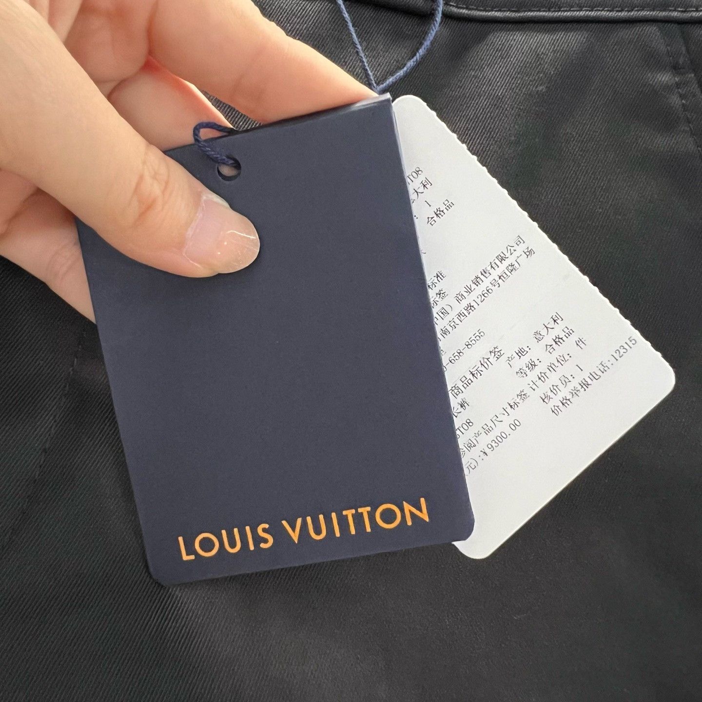 Louis Vuitton Louis Vuitton Embroidered Logo Casual Pants Size 30 Size US 30 / EU 46 - 4 Thumbnail