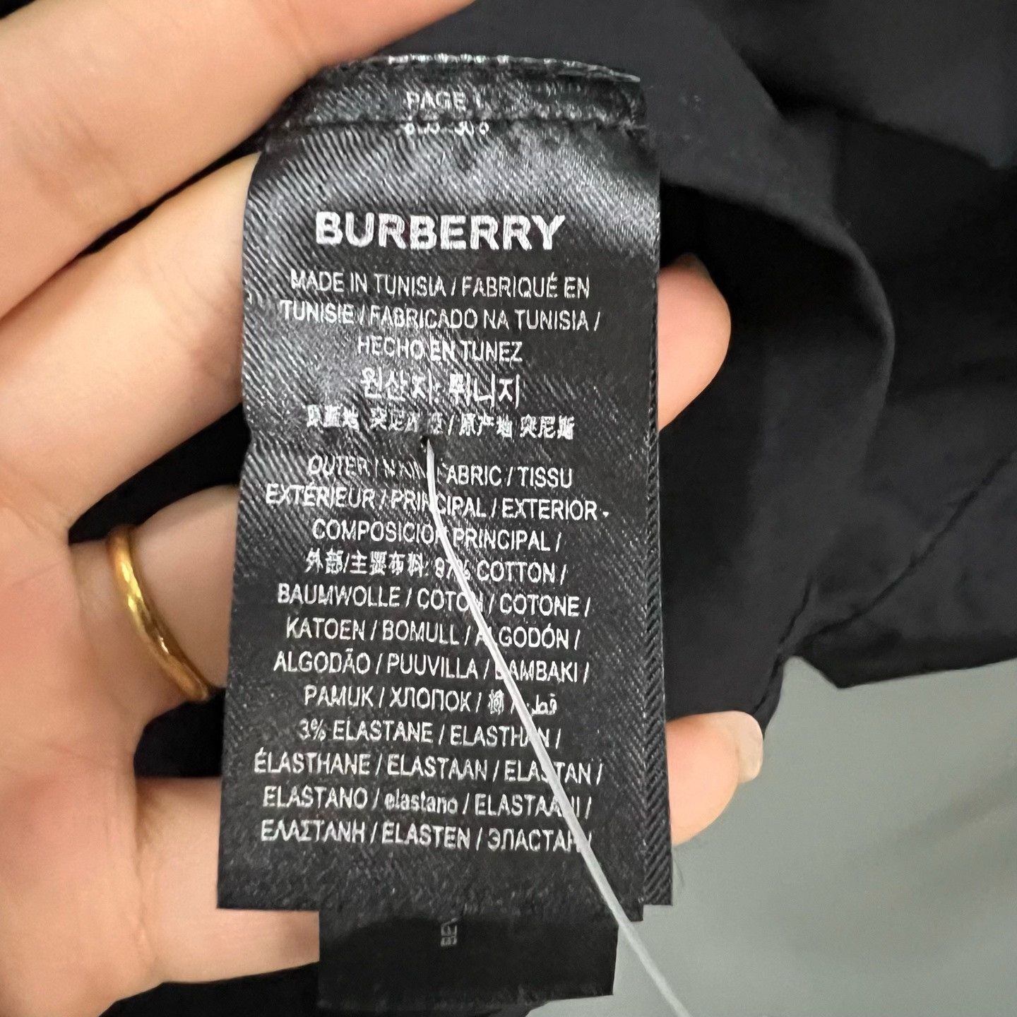 Burberry Burberry TB Embroidery Button Up Shirt XL Size US XL / EU 56 / 4 - 4 Thumbnail