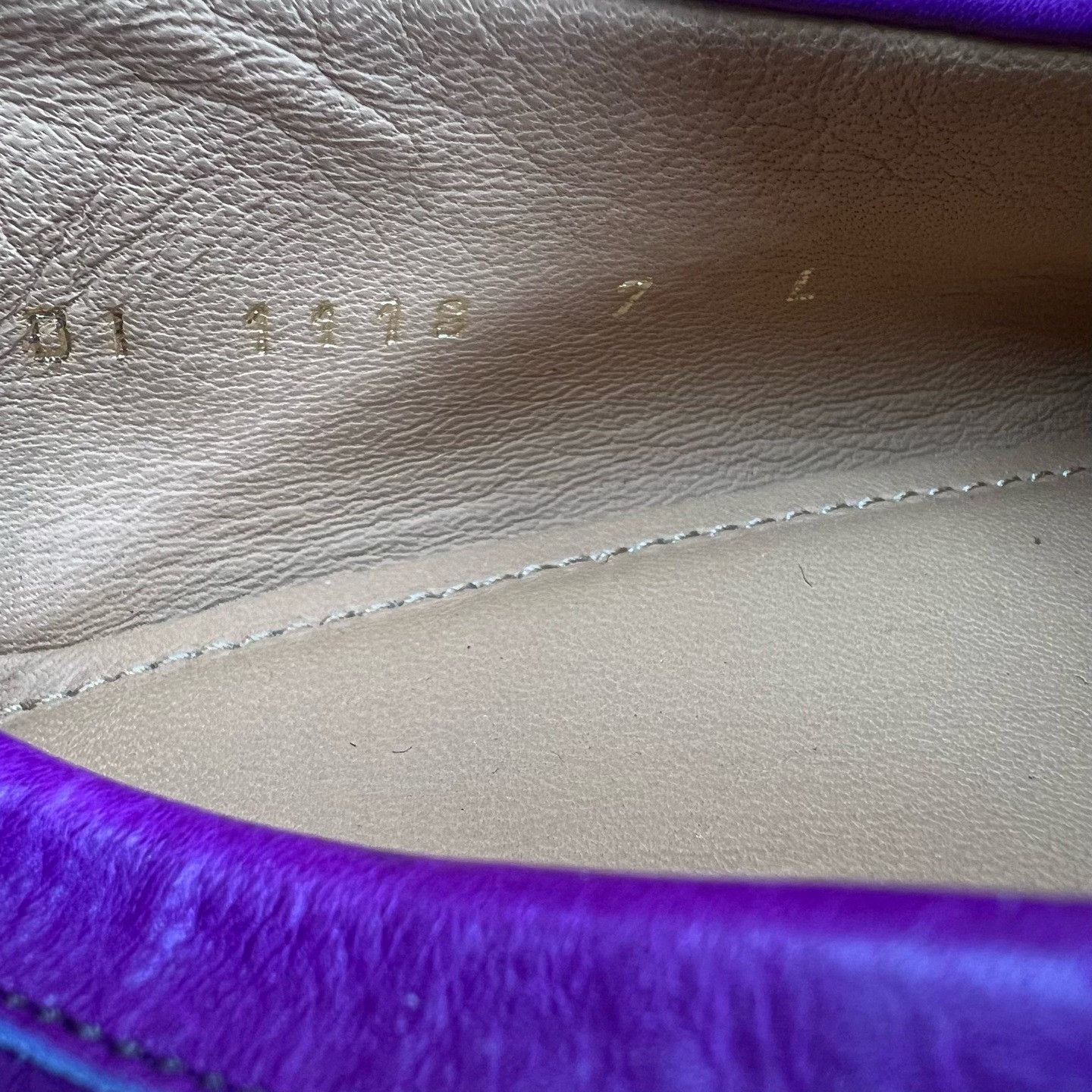 Louis Vuitton Louis Vuitton Purple Suede Loafers US 8 Size US 8 / EU 41 - 7 Thumbnail