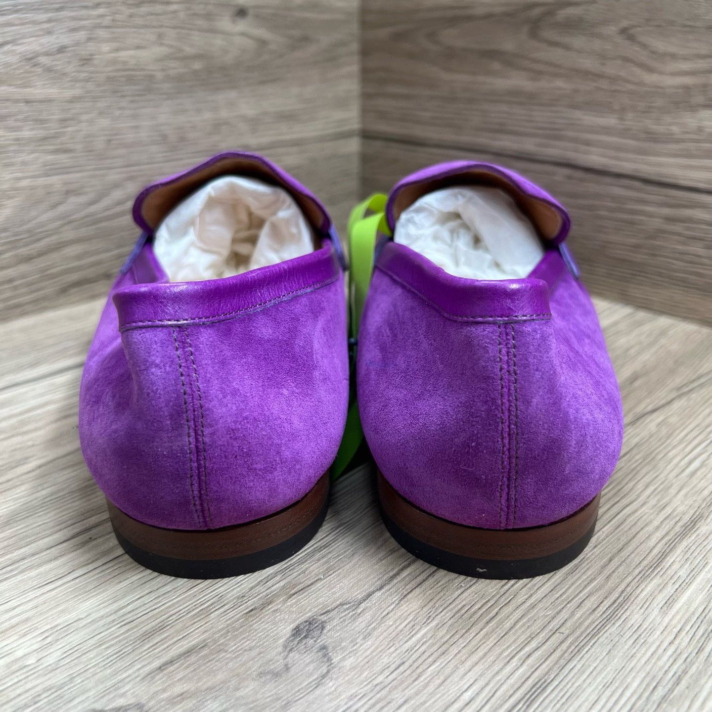 Louis Vuitton Louis Vuitton Purple Suede Loafers US 8 Size US 8 / EU 41 - 3 Thumbnail