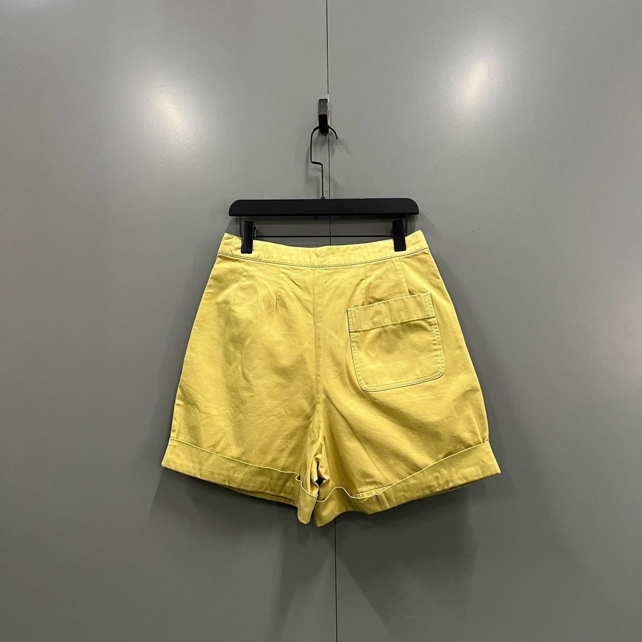 Acne Studios Acne Studios Yellow Cotton Belted Shorts Size 40 Size 28" / US 6 / IT 42 - 3 Thumbnail