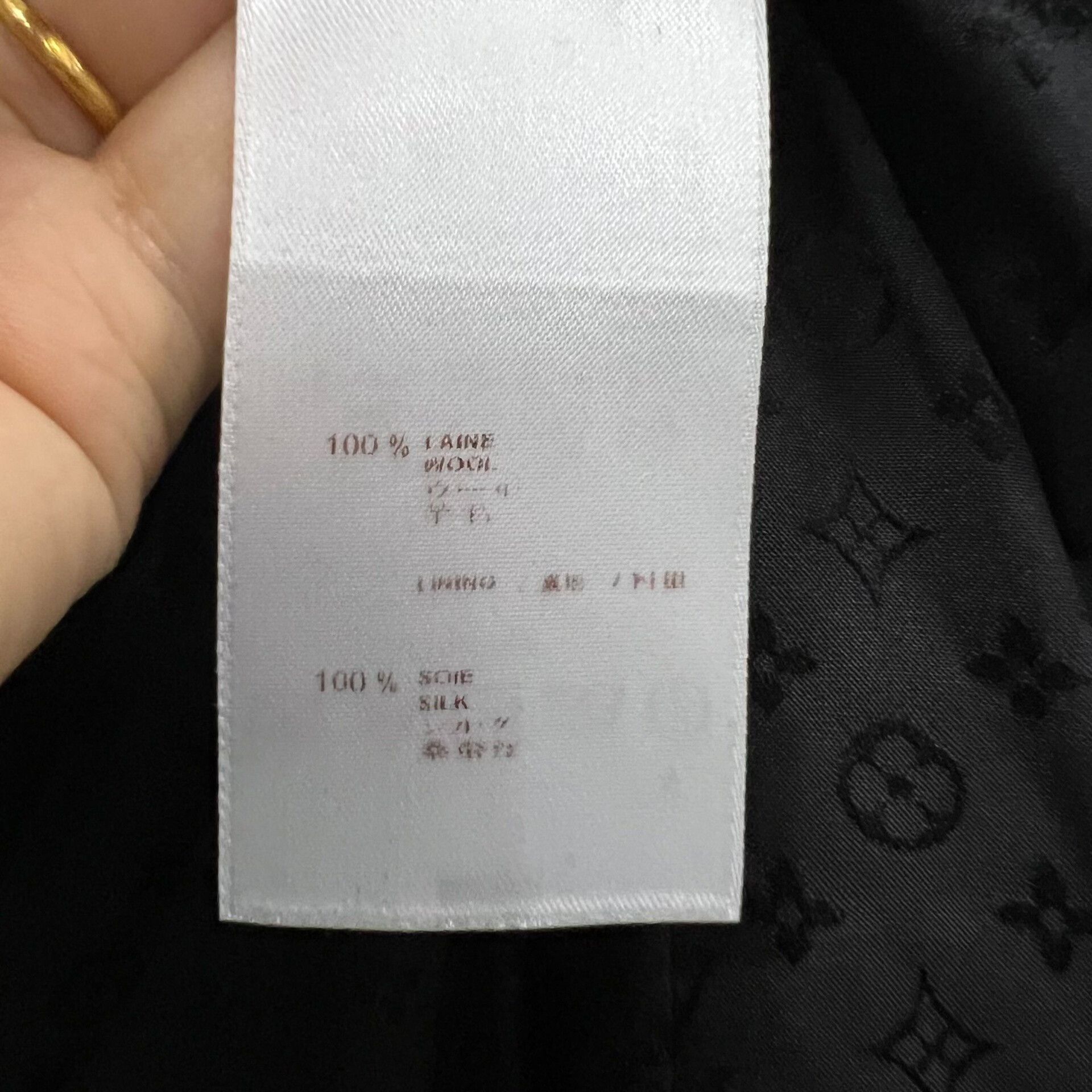 Louis Vuitton Louis Vuitton Wool Double-Breasted Coat Size FR 36 Size XS / US 0-2 / IT 36-38 - 4 Thumbnail