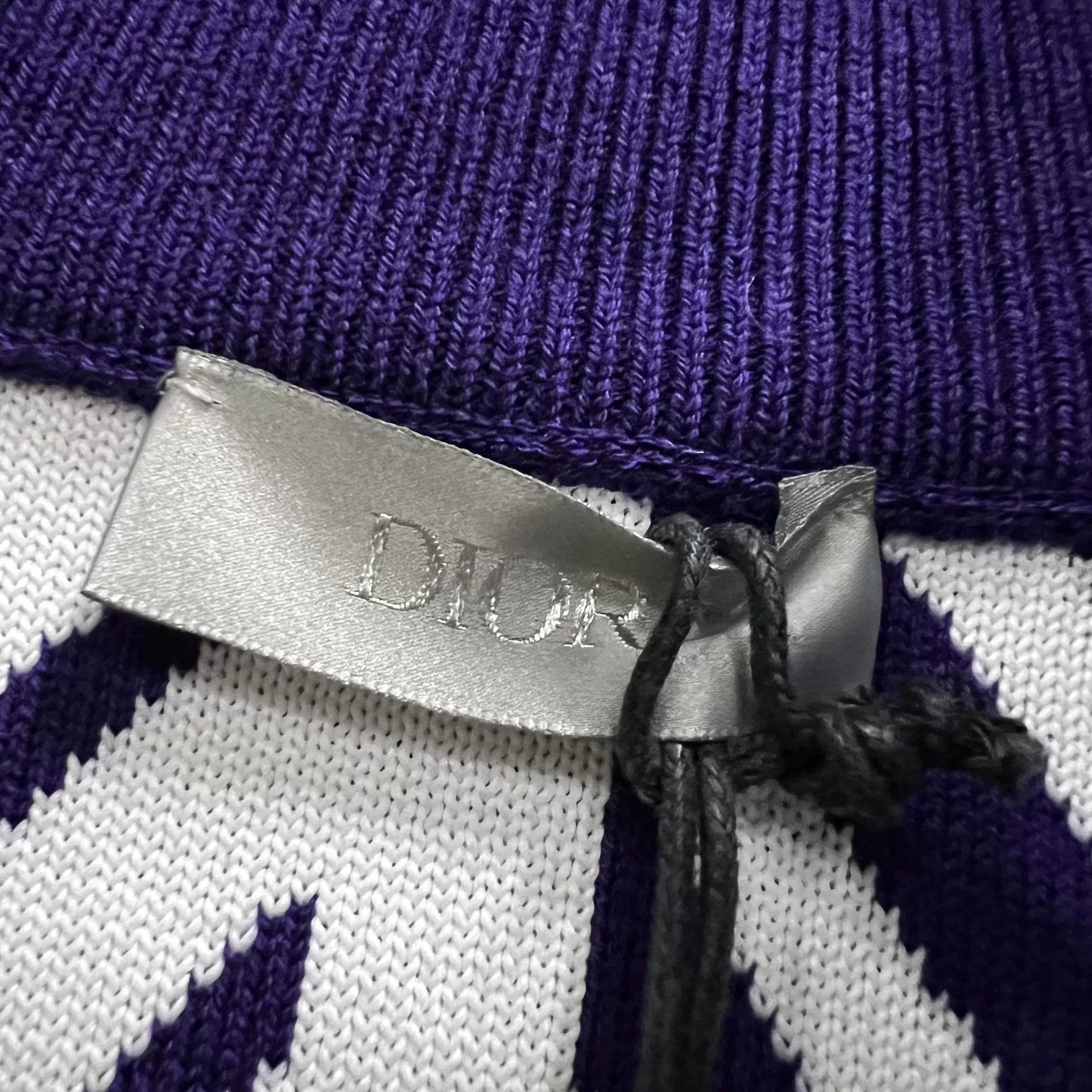 Dior Dior Logo Striped Half-Zip Sweater Size M Size US M / EU 48-50 / 2 - 5 Thumbnail