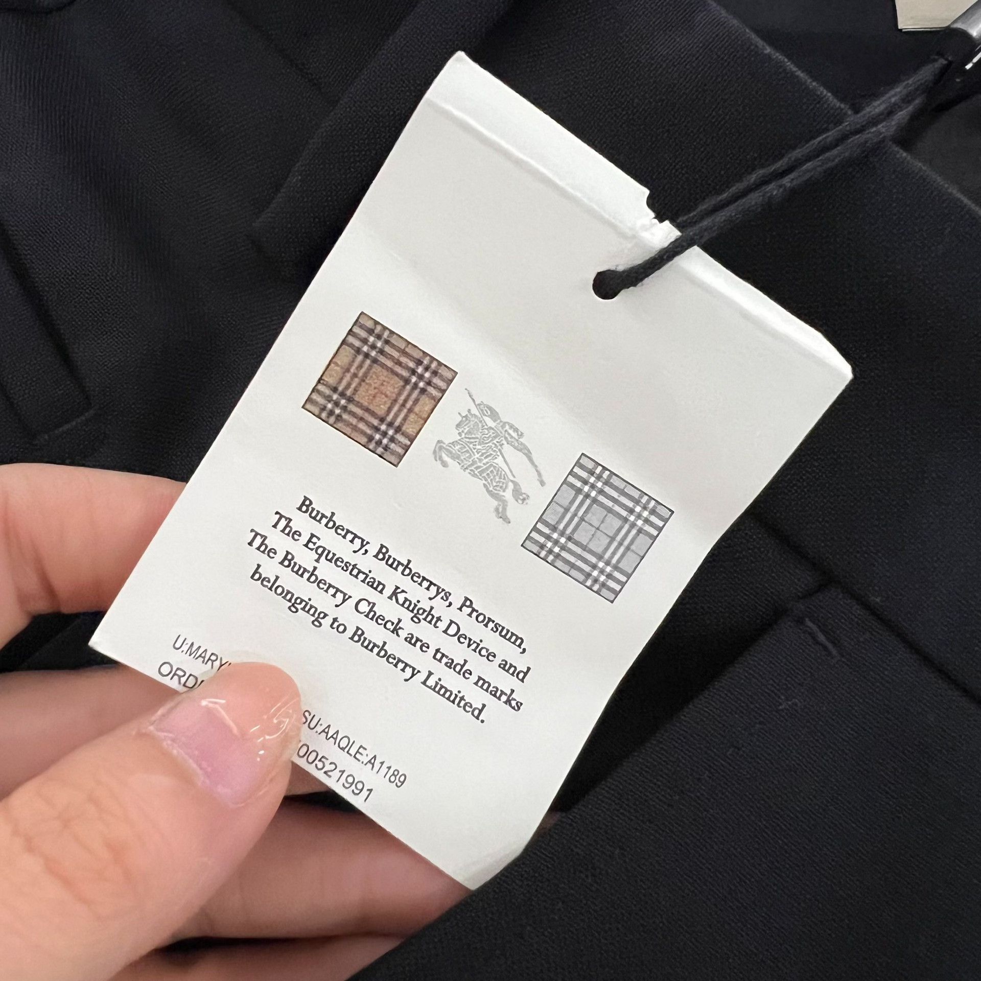 Burberry Burberry Wool Mohair Trousers Size 48 Size US 32 / EU 48 - 6 Thumbnail