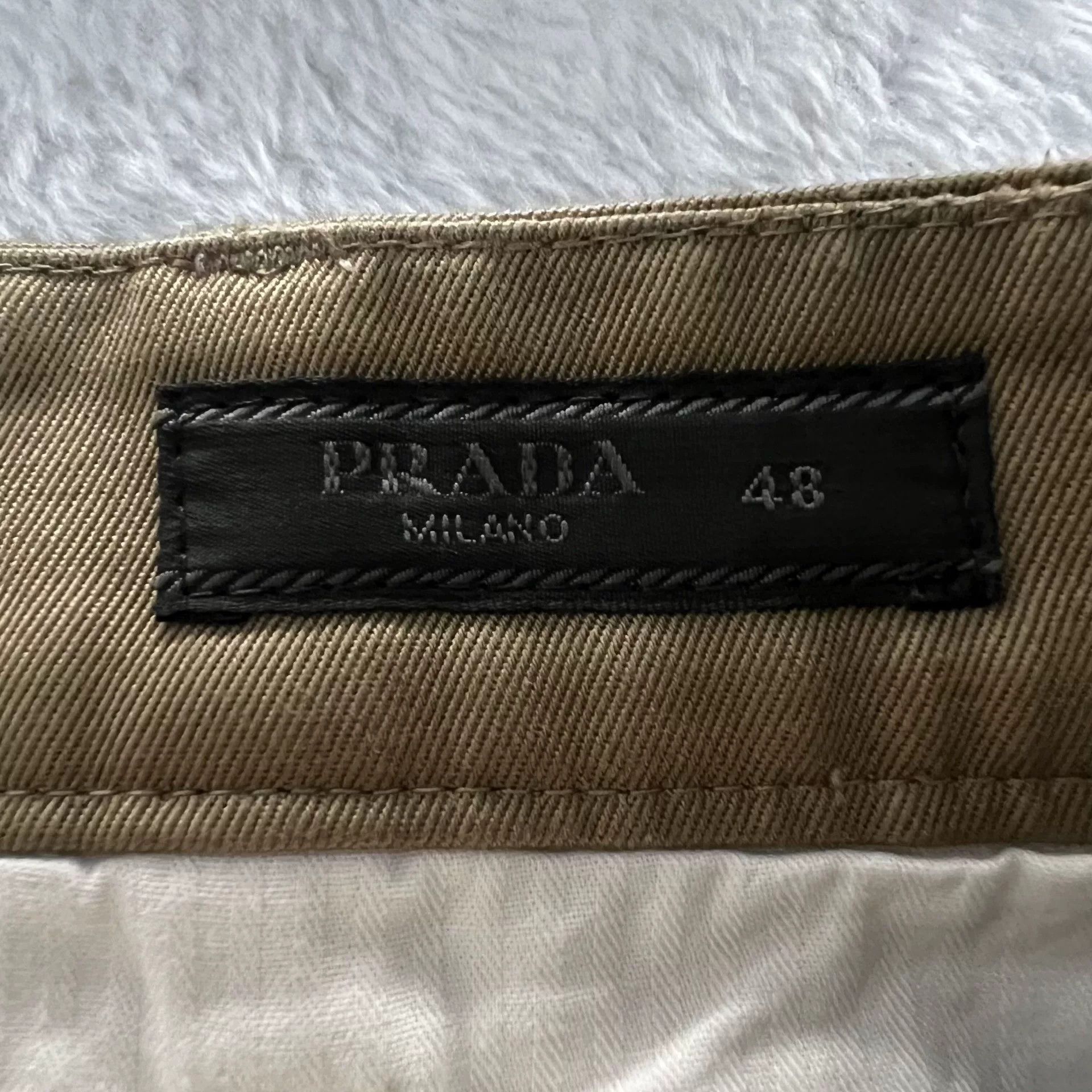 Prada Prada Beige Casual Pants Size 32 Size US 32 / EU 48 - 4 Thumbnail