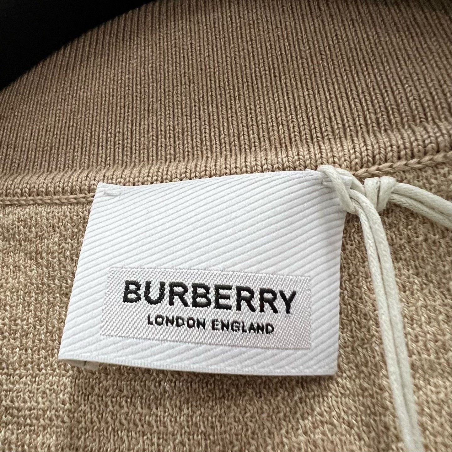 Burberry Burberry Check Knit Polo Shirt Size XL Size US XL / EU 56 / 4 - 5 Thumbnail