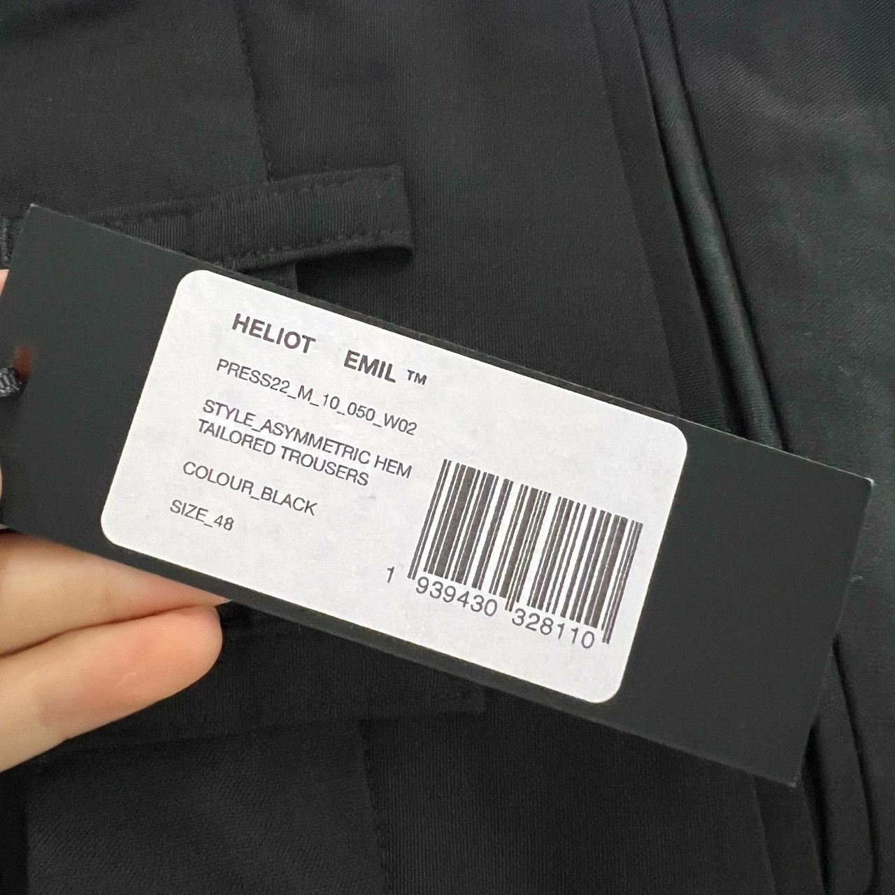 Heliot Emil Heliot Emil Asymmetric Hem Tailored Trousers Size 32/48 Size US 32 / EU 48 - 6 Thumbnail