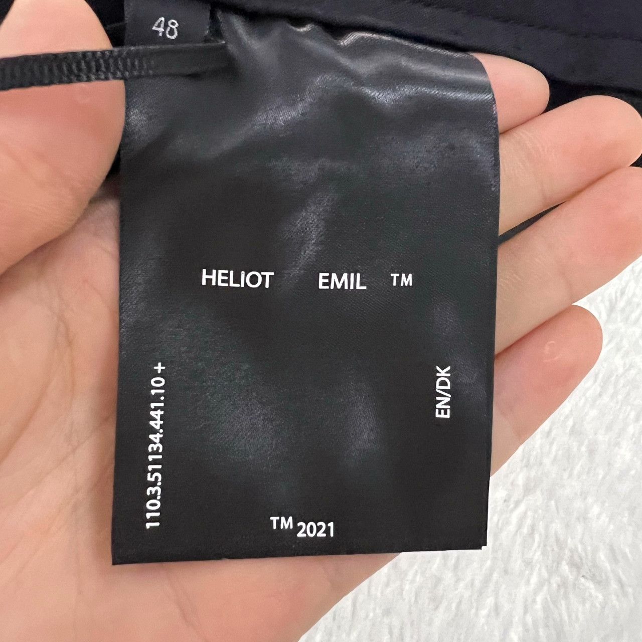 Heliot Emil Heliot Emil Asymmetric Hem Tailored Trousers Size 32/48 Size US 32 / EU 48 - 4 Thumbnail