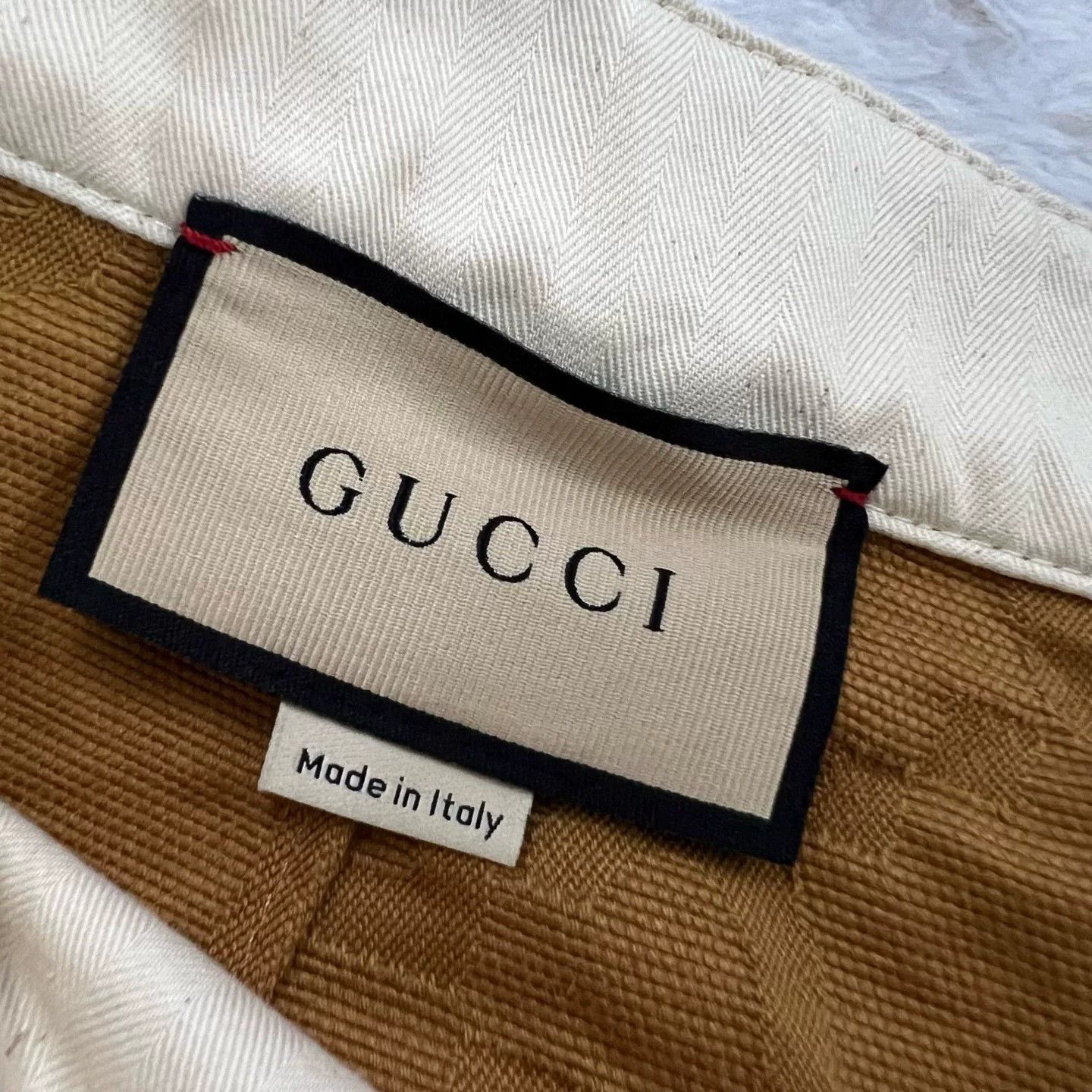 Gucci Gucci Brown GG Jacquard Pants Size US 30 / EU 46 Size US 30 / EU 46 - 4 Thumbnail