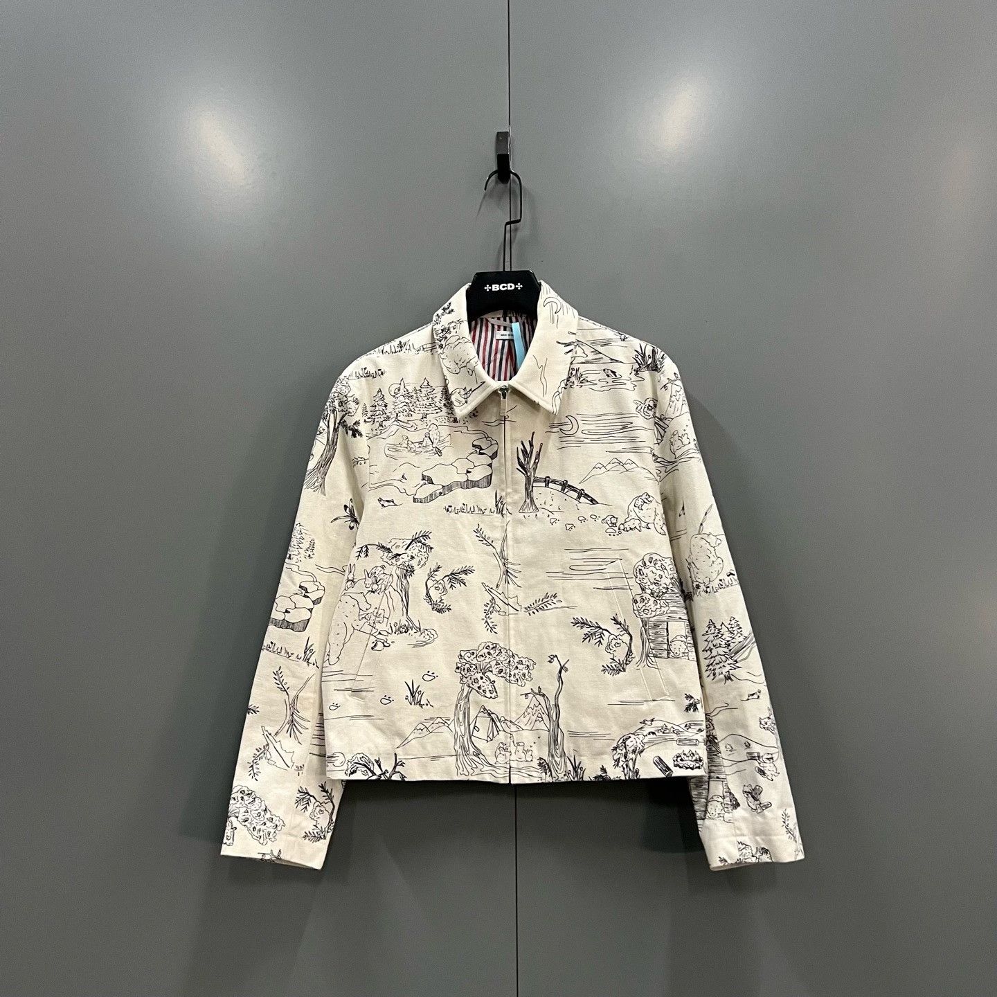 Thom Browne Thom Browne Bear Camp Toile Golf Jacket Size XXS Size US XXS / EU 40 - 2 Thumbnail