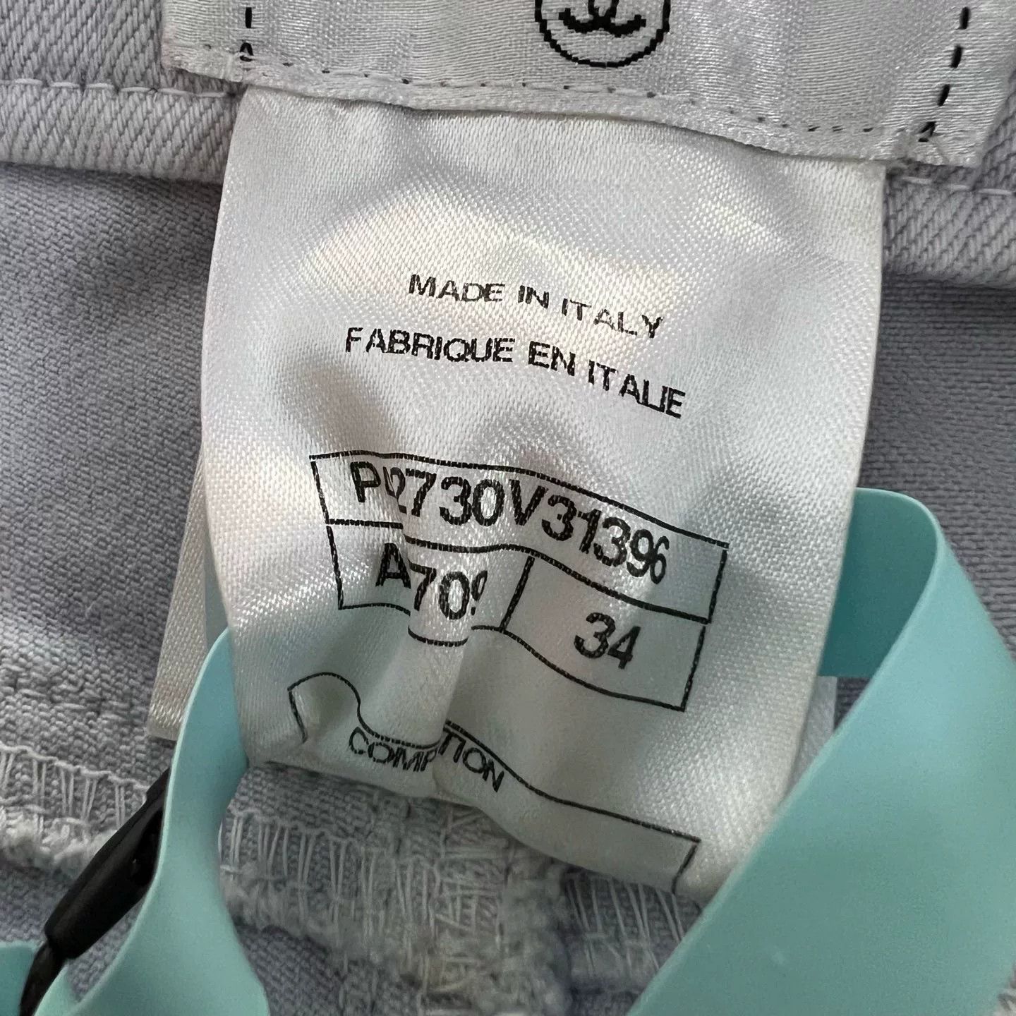 Chanel Chanel Bleached Denim Jeans Size 34 Size 25" / US 0 / IT 36 - 5 Thumbnail