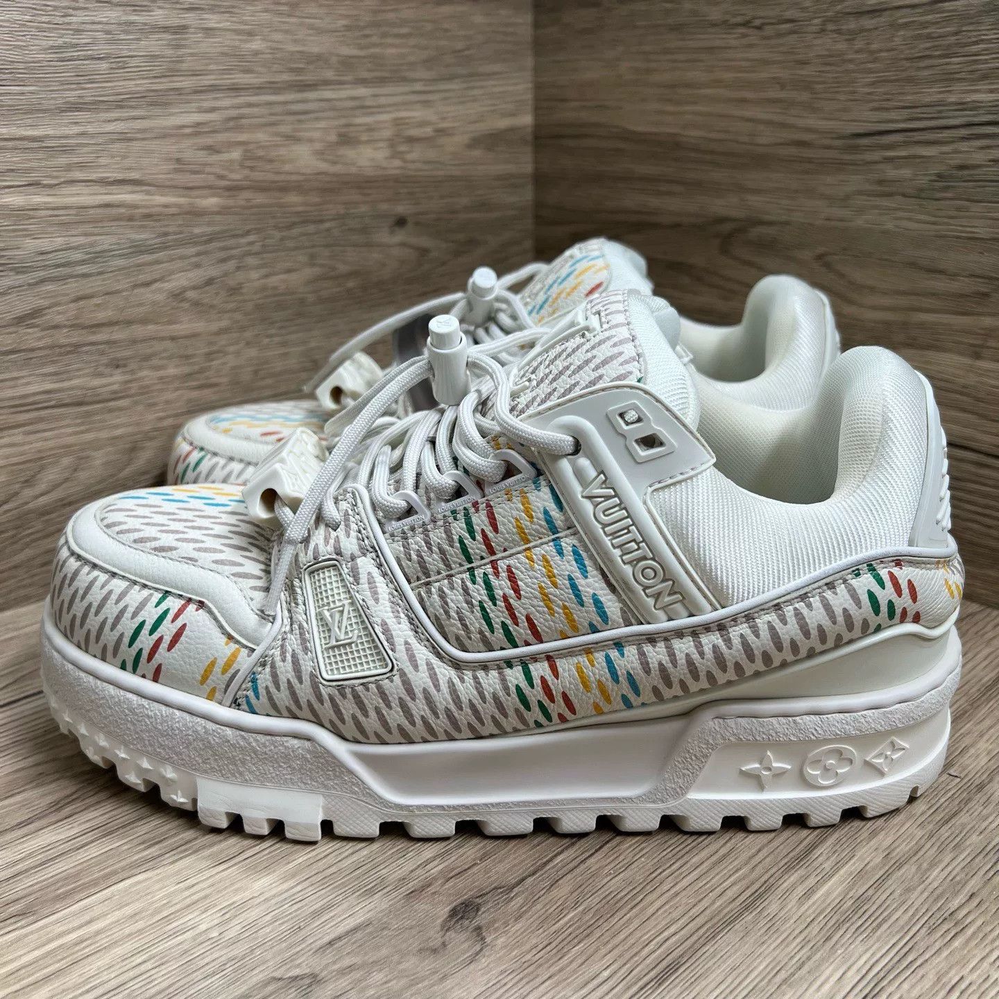 Louis Vuitton Louis Vuitton Rainbow Trainer Sneakers Size US 7 Size US 7 / EU 40 - 2 Thumbnail
