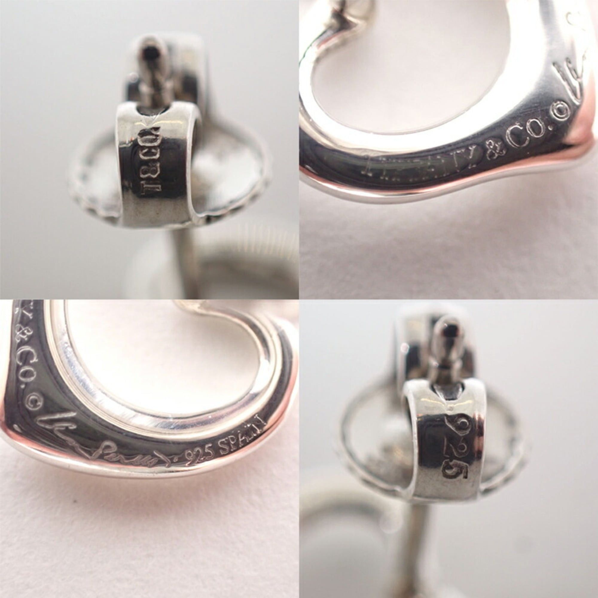 Tiffany & Co. TIFFANY & Co. 925 Heart Earrings Size ONE SIZE - 8 Thumbnail