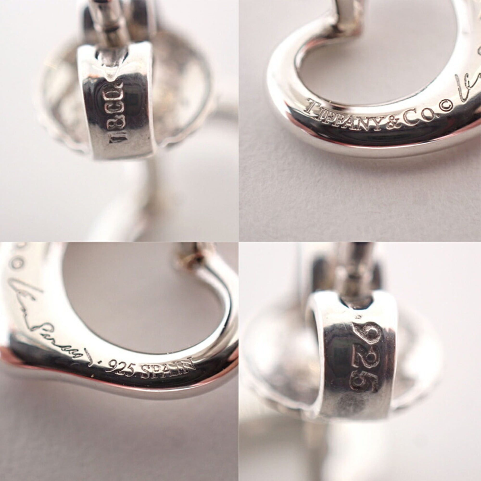 Tiffany & Co. TIFFANY & Co. 925 Heart Earrings Size ONE SIZE - 9 Thumbnail