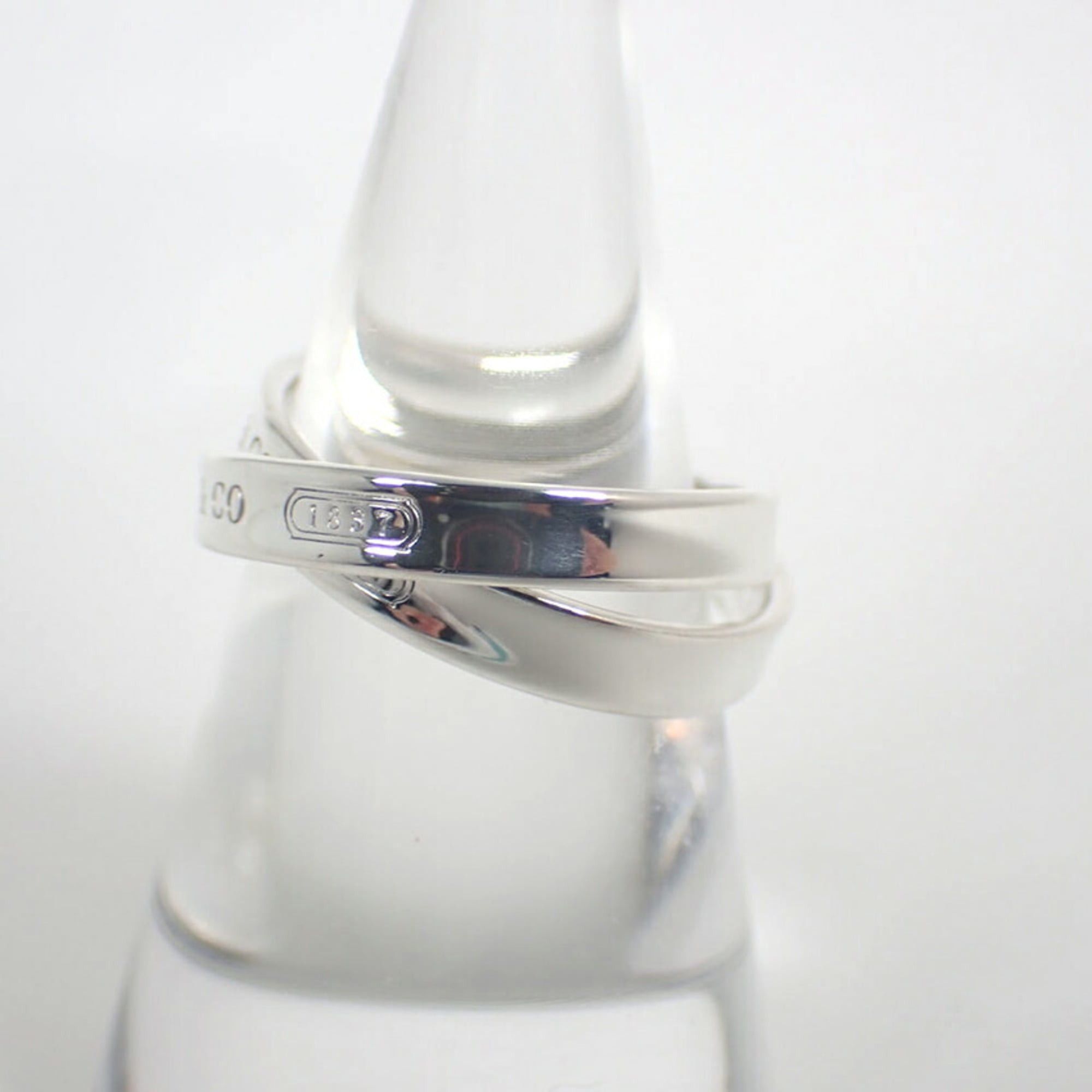 Tiffany & Co. TIFFANY & Co. 925 1837 Interlocking Circle Ring, Size 14 Size ONE SIZE - 4 Thumbnail