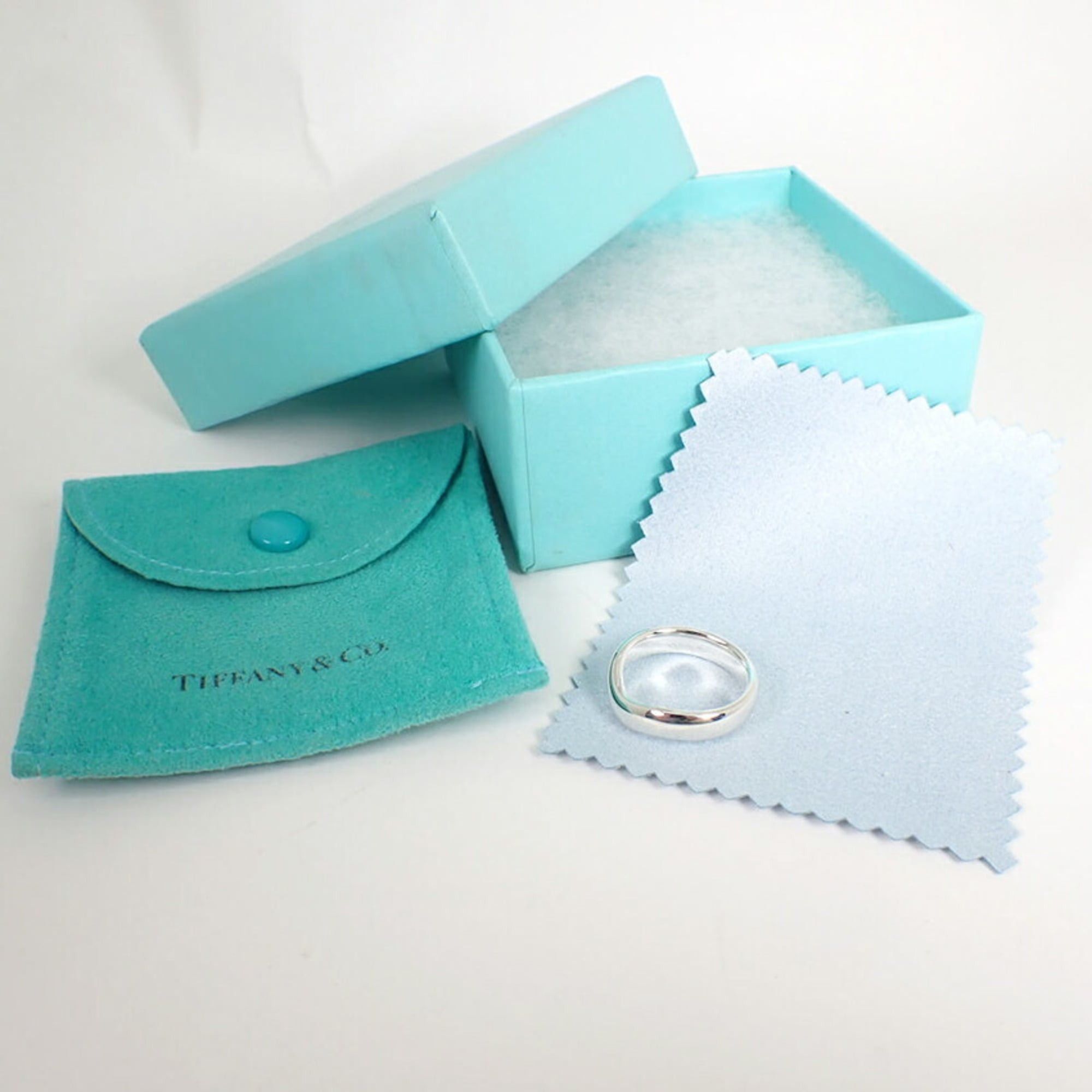 Tiffany & Co. TIFFANY & Co. Ag925 Curved Ring, Size 10 Size ONE SIZE - 8 Thumbnail