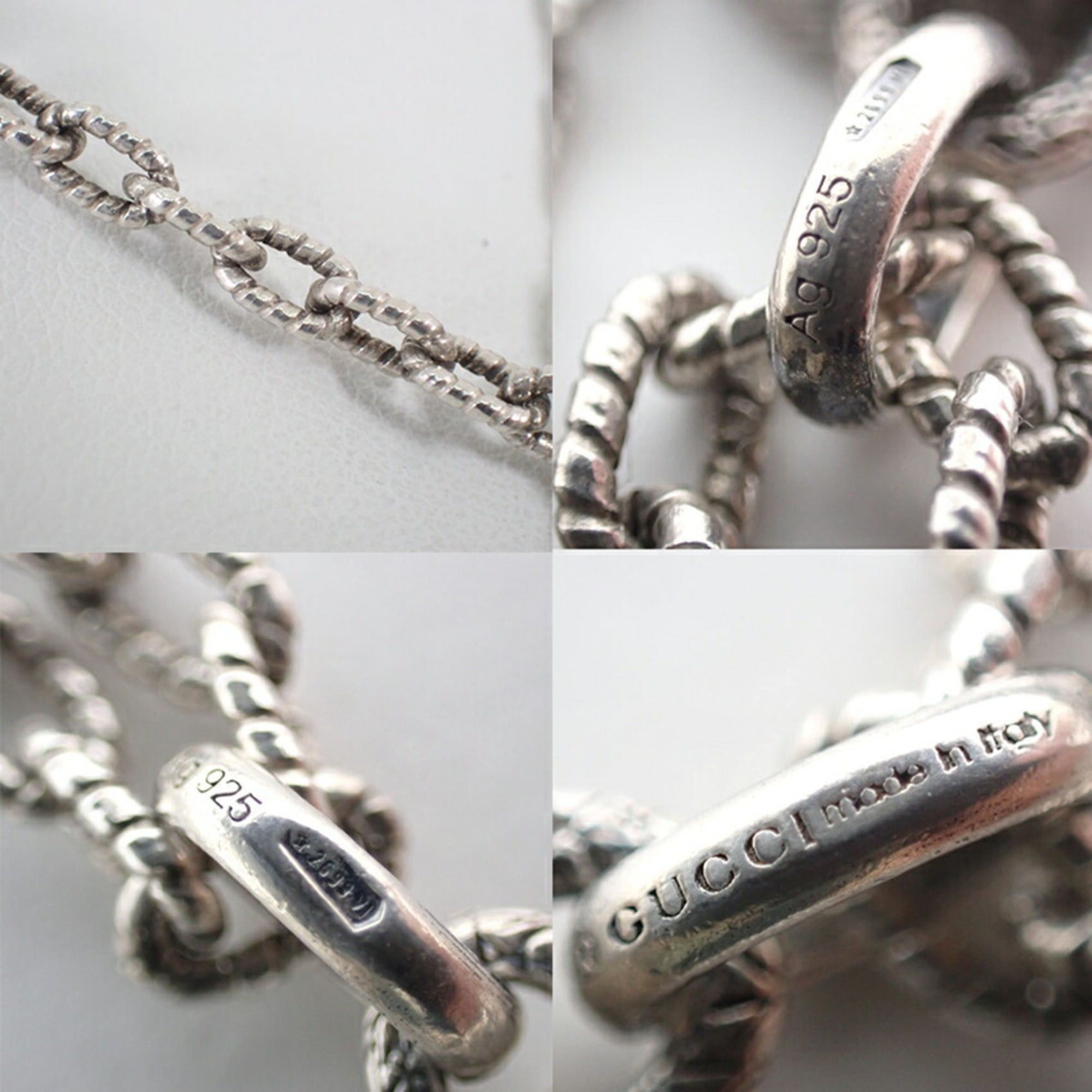 Gucci GUCCI 925 Interlocking G Pendant Necklace Size ONE SIZE - 10 Thumbnail