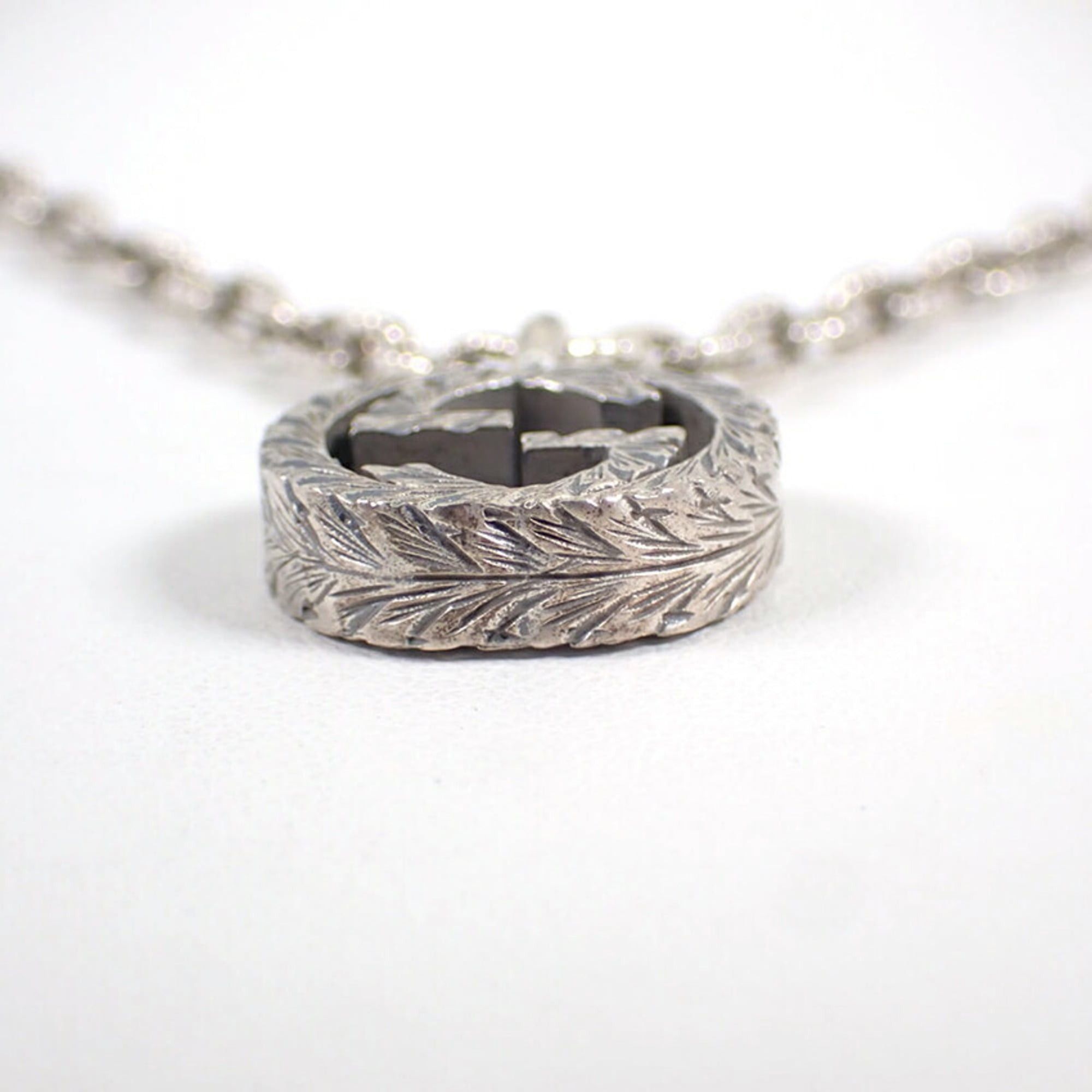 Gucci GUCCI 925 Interlocking G Pendant Necklace Size ONE SIZE - 5 Thumbnail